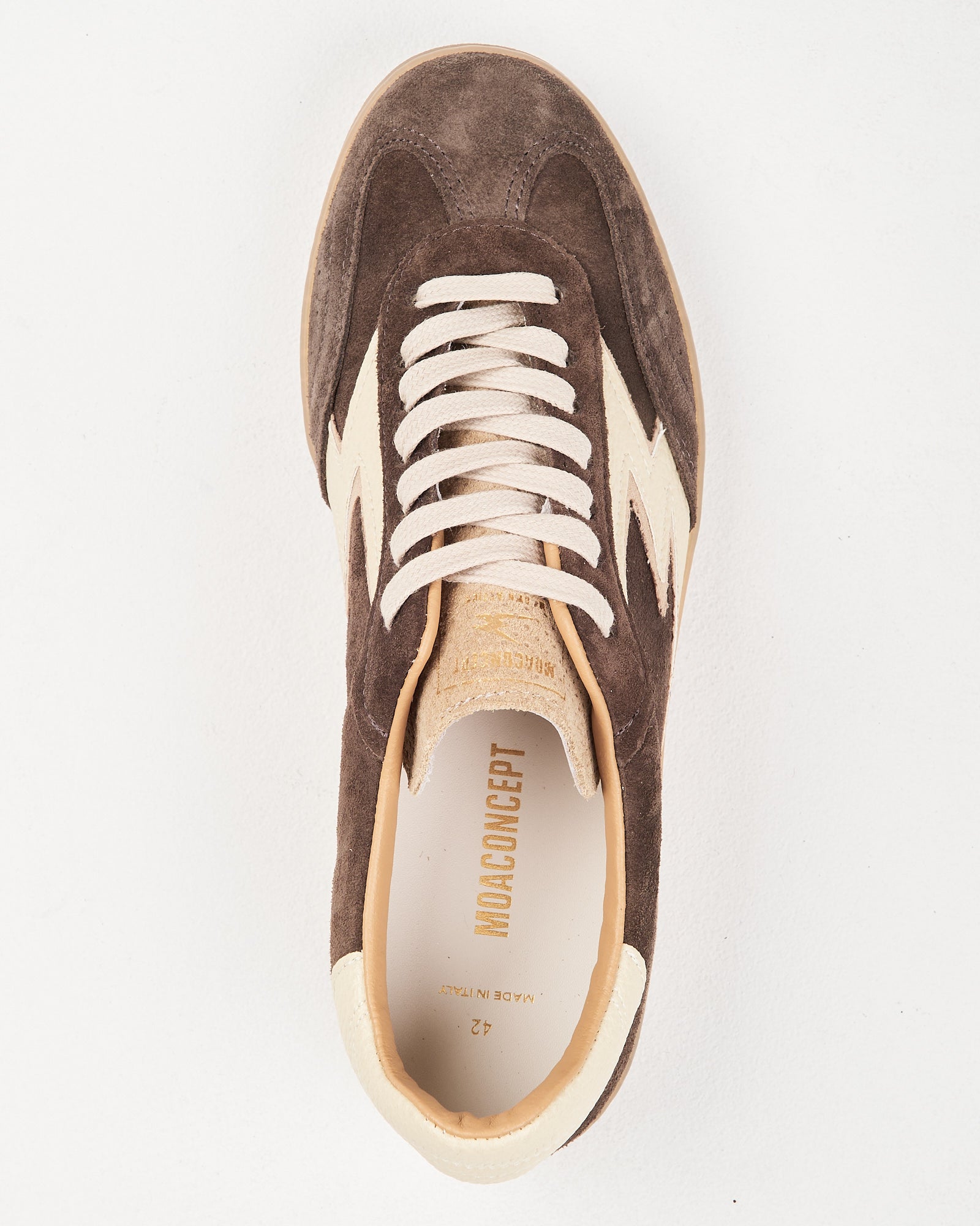 Sneaker Moaconcept in suede moro