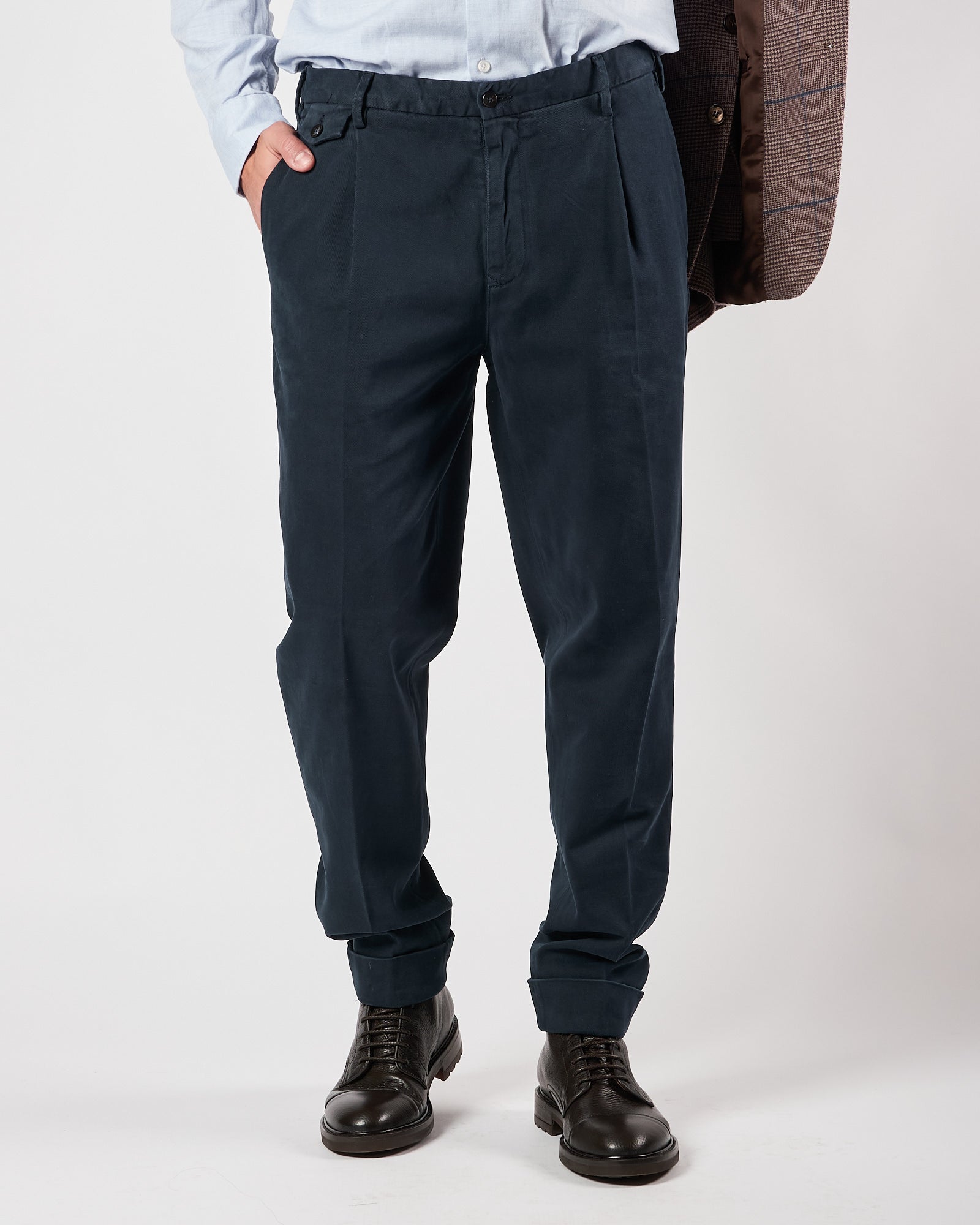 Pantalone Lbm1911 una pence blu