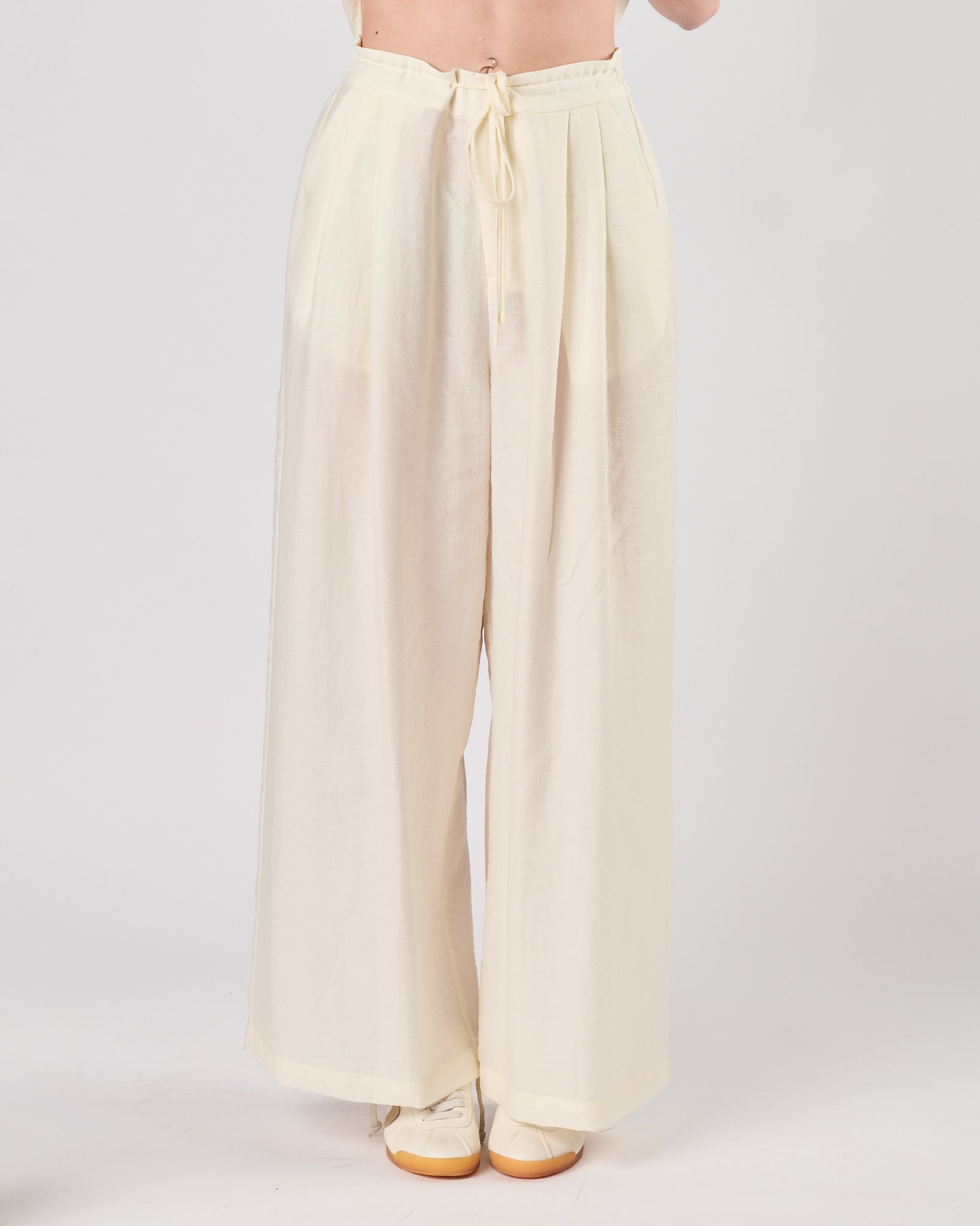 Pantalone Eleh panna con pence