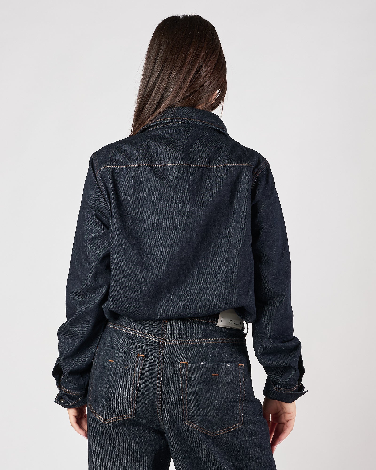 Camicia Tela9 in denim blue