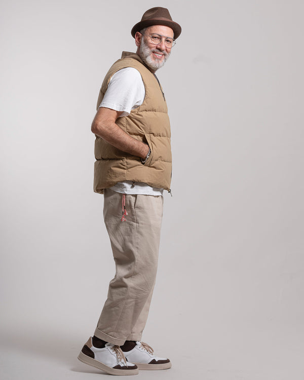 Gilet L'impermeabile imbottito beige