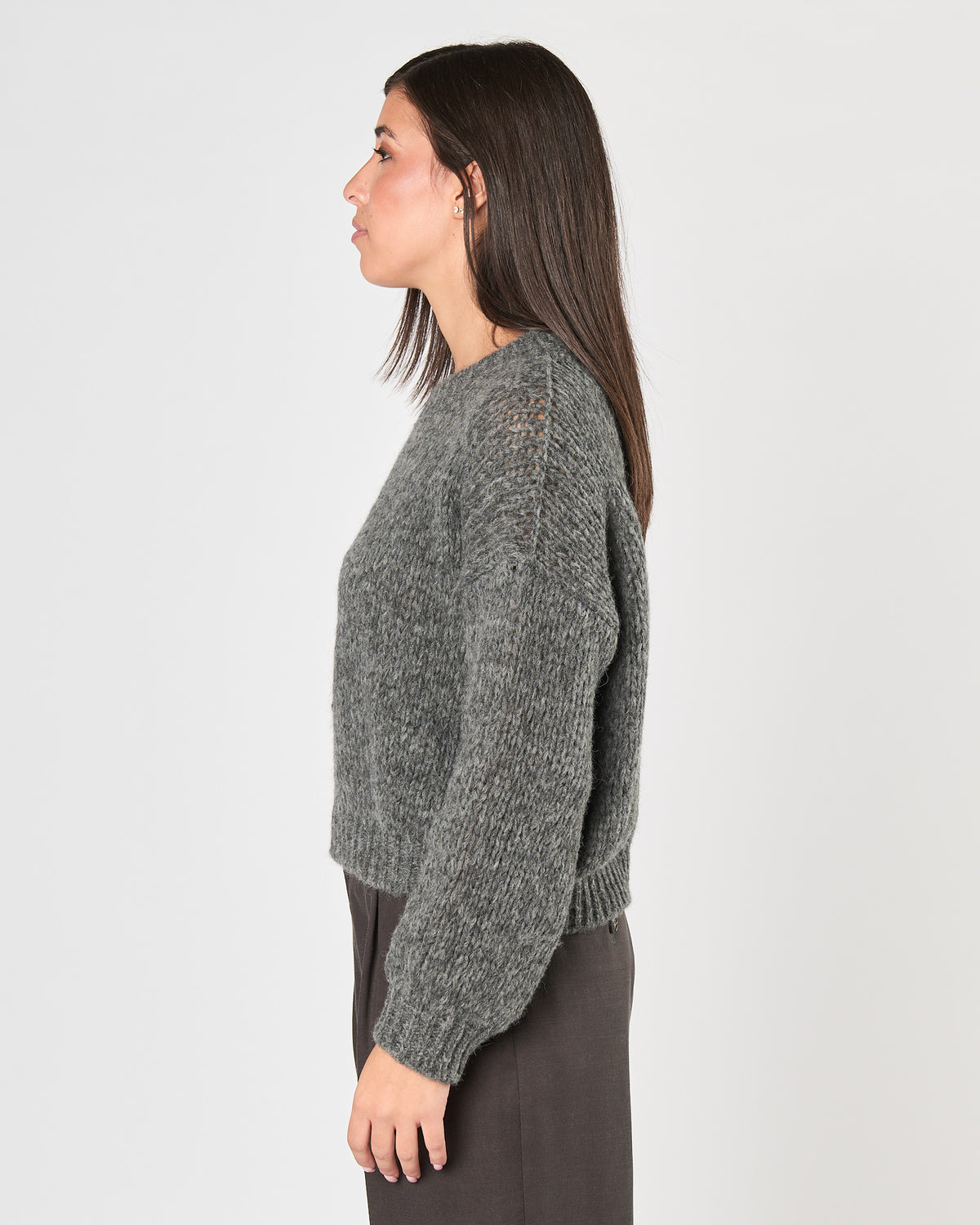 Maglia  Roberto Collina grigio medio