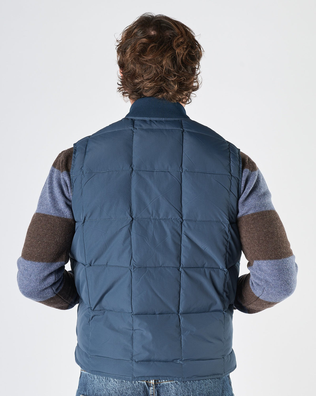 Gilet Chesapeake's trapuntato blu