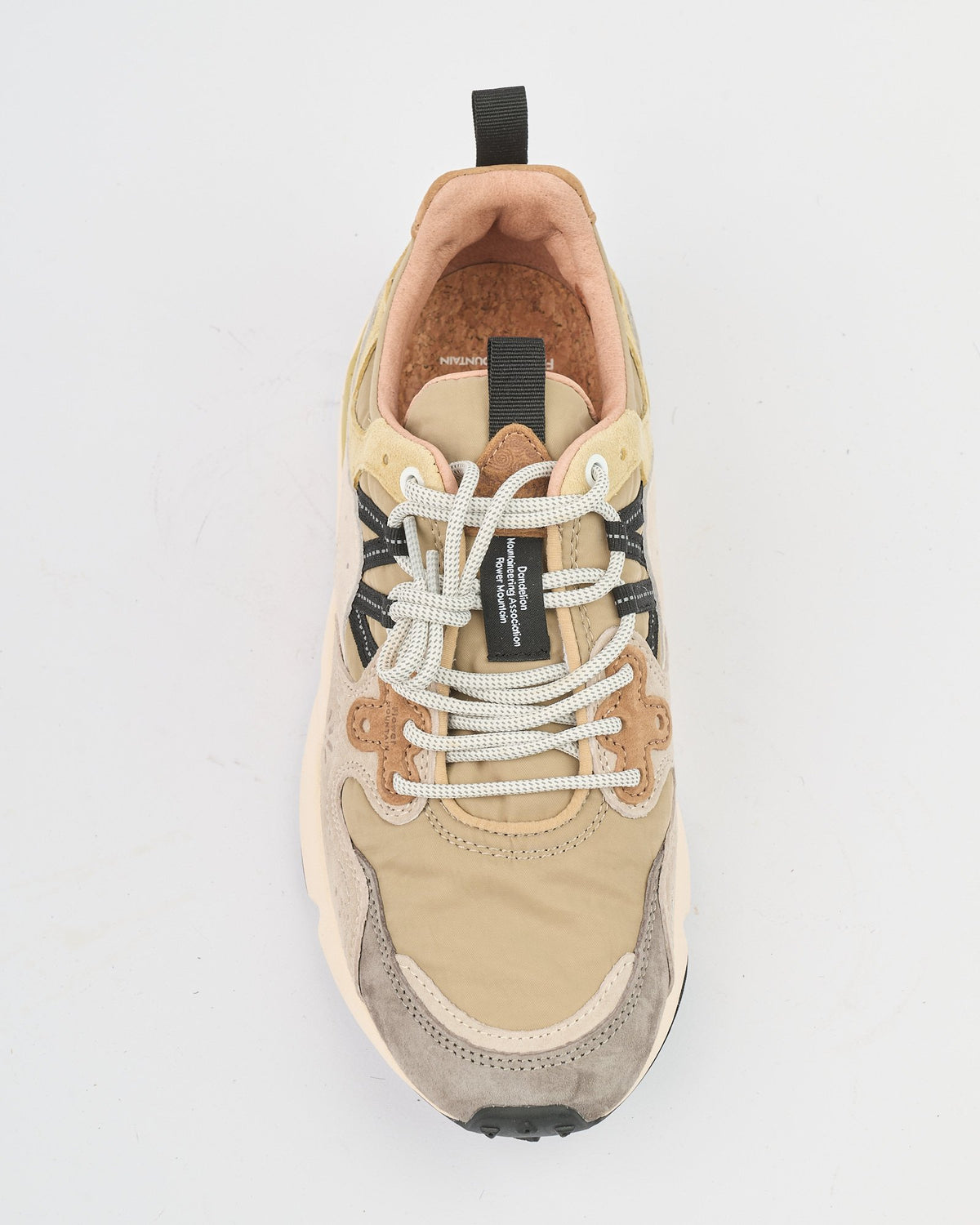 Sneaker Flower Mountain Mud Taupe Milk