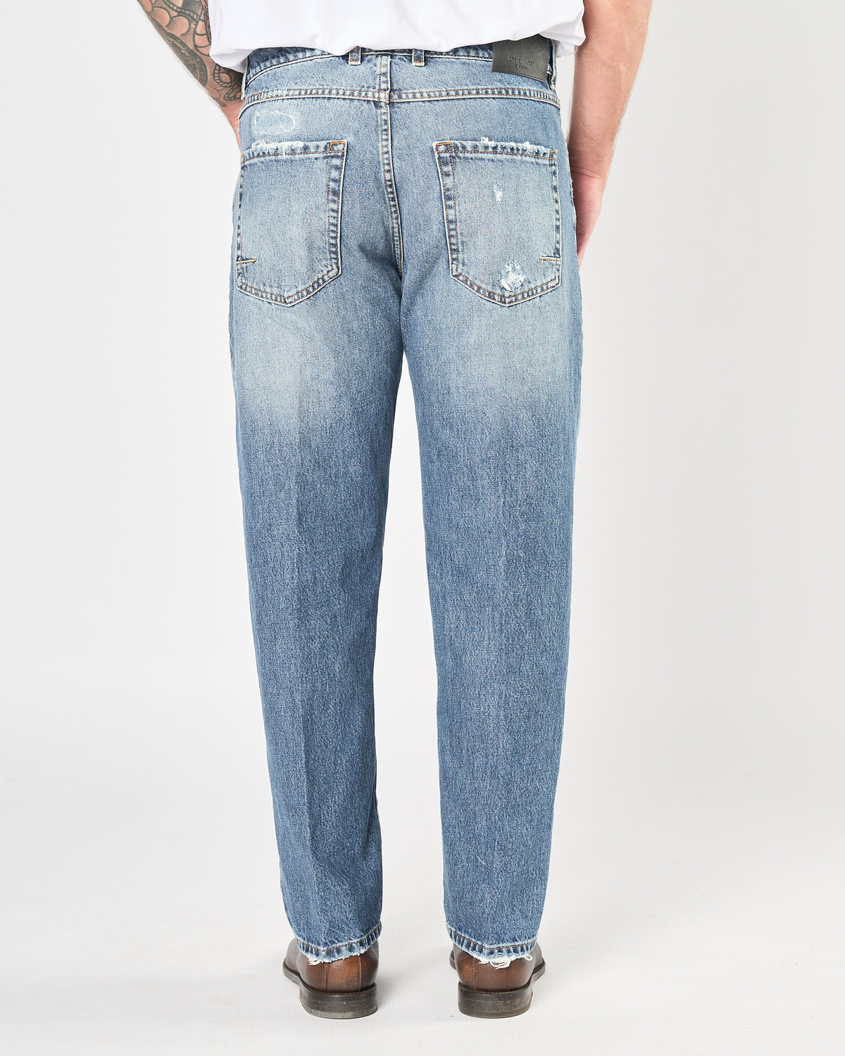 Jeans Officina36 morbido blu chiaro lavato