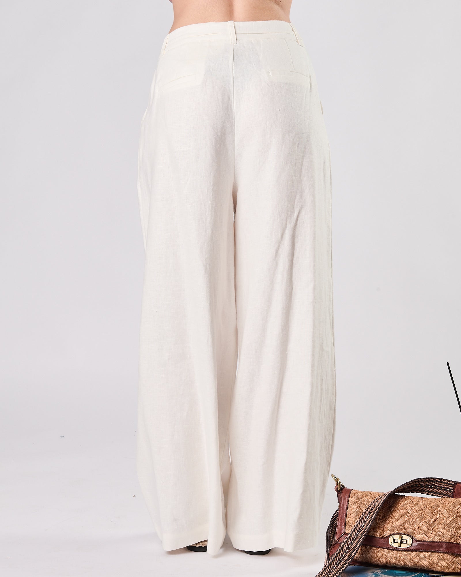 Pantalone Eleh doppia pence panna