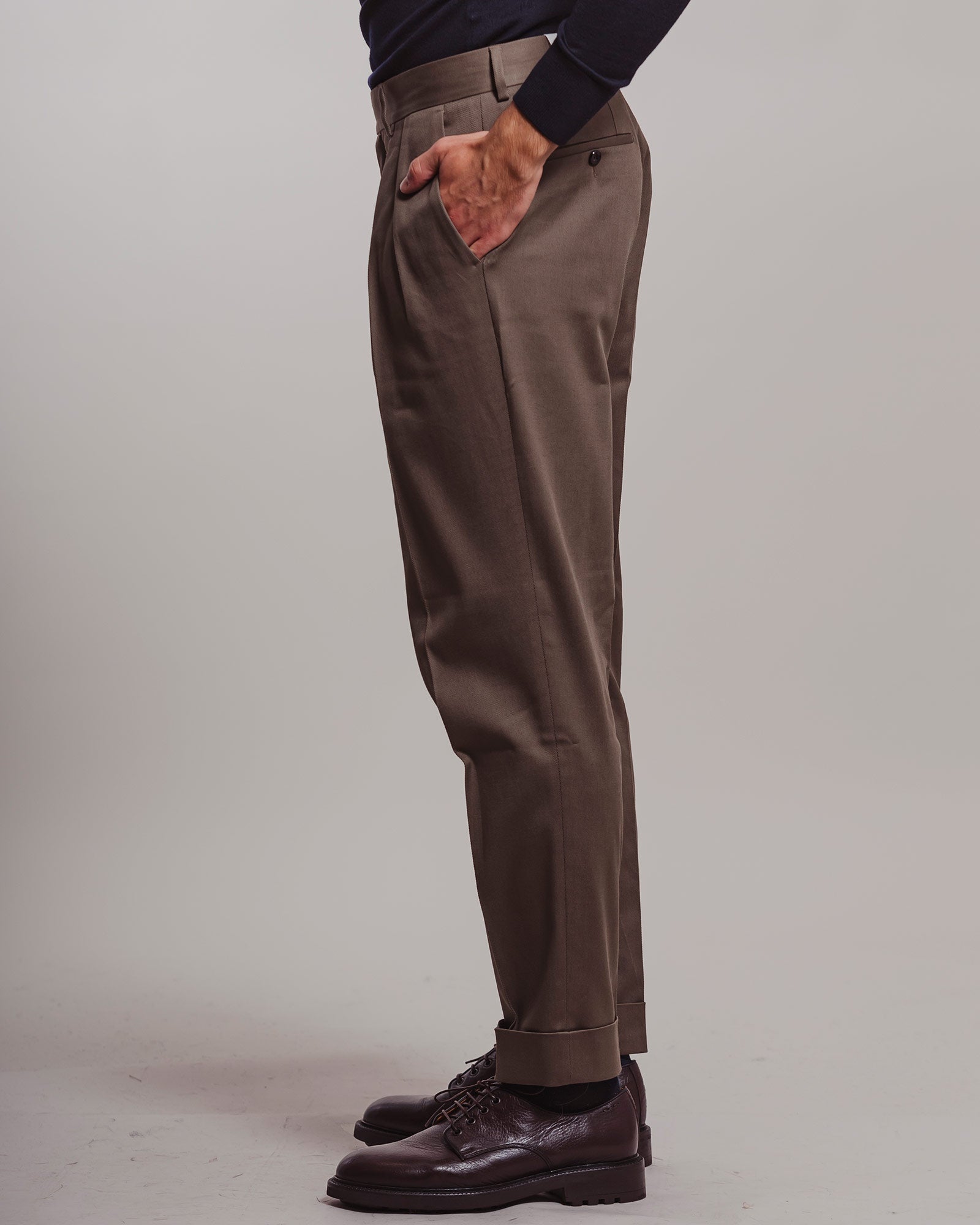 Pantalone Lbm1911 doppia pence verde