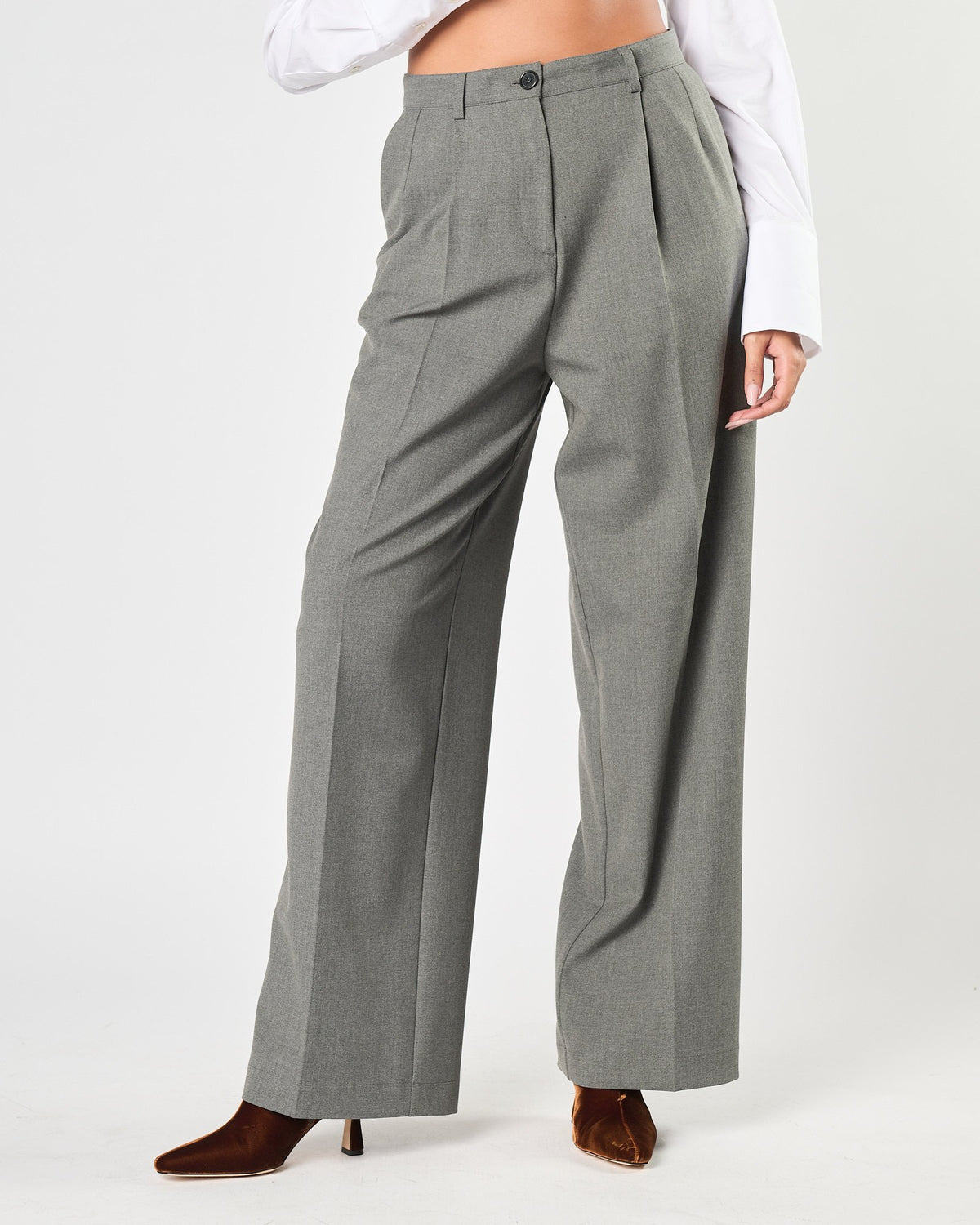 Pantalone by Sissiottostyle una pence grigio