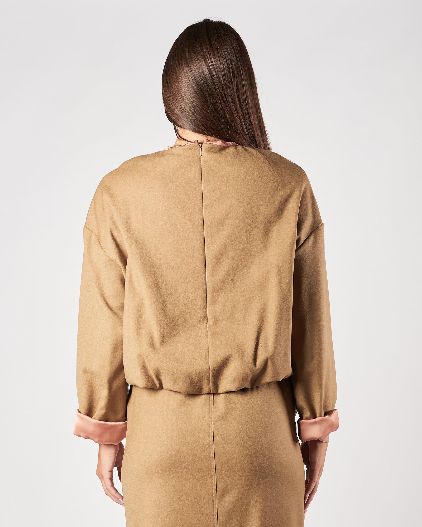 Felpa Tela9 over sesamo