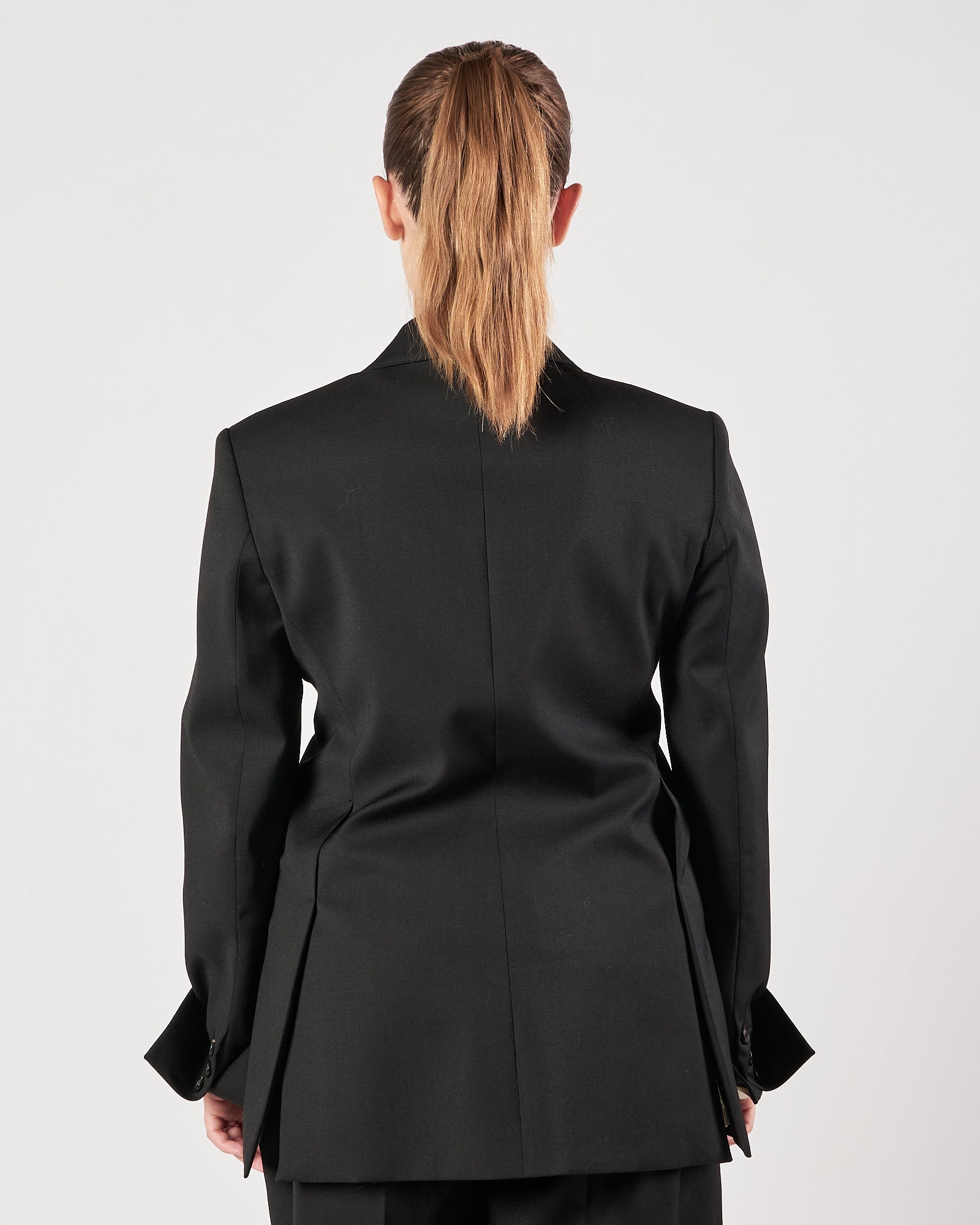 Giacca Tela9 doppio petto nera