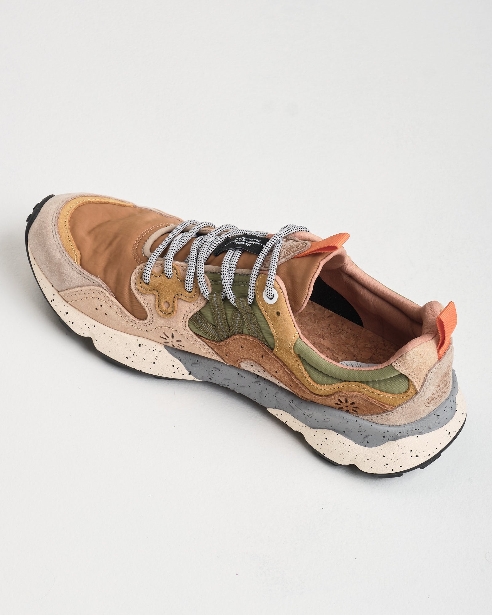 Sneaker Flower Mountain Grey-Light Brown-Beige