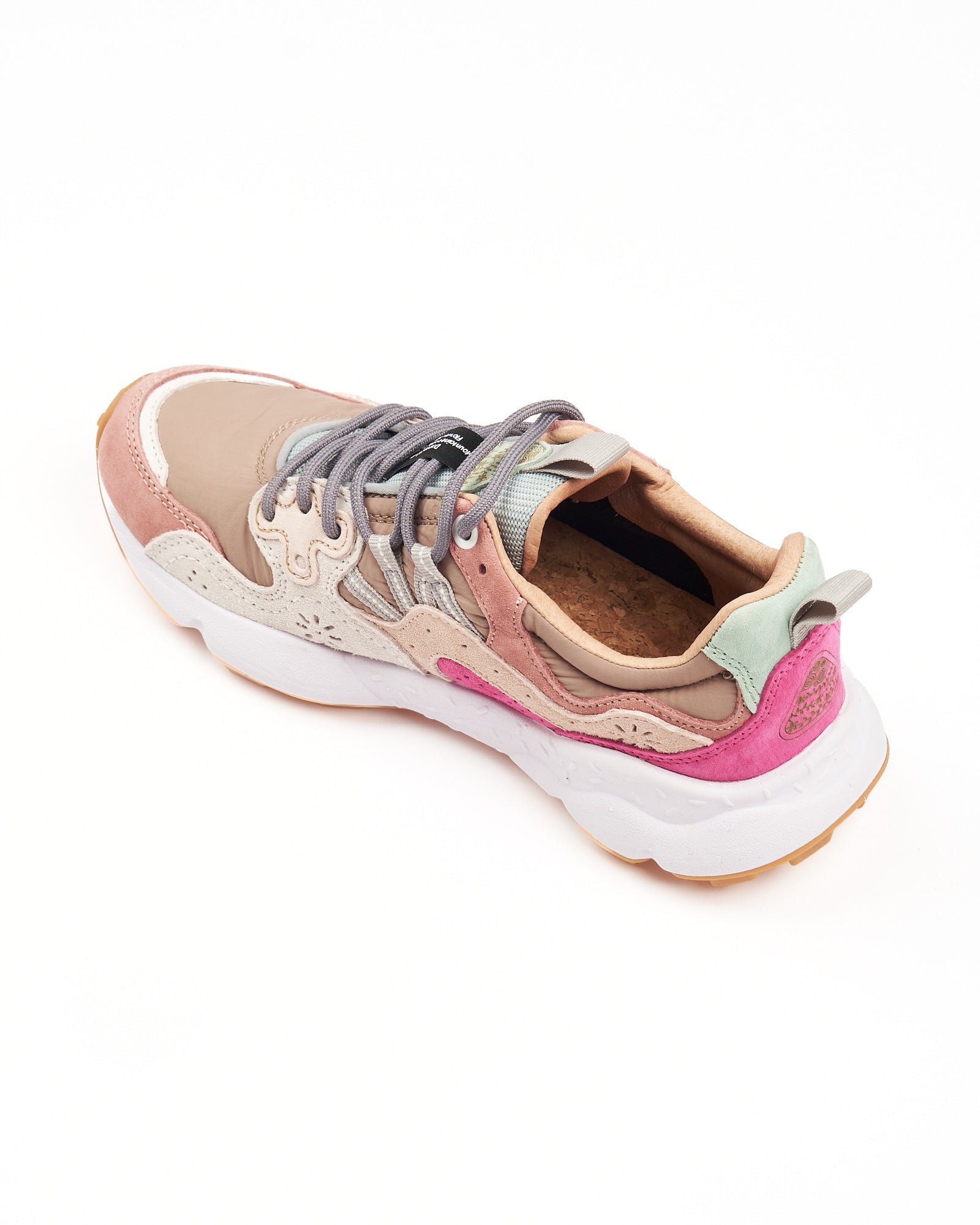 Sneaker Flower Mountain Cipria-Multi