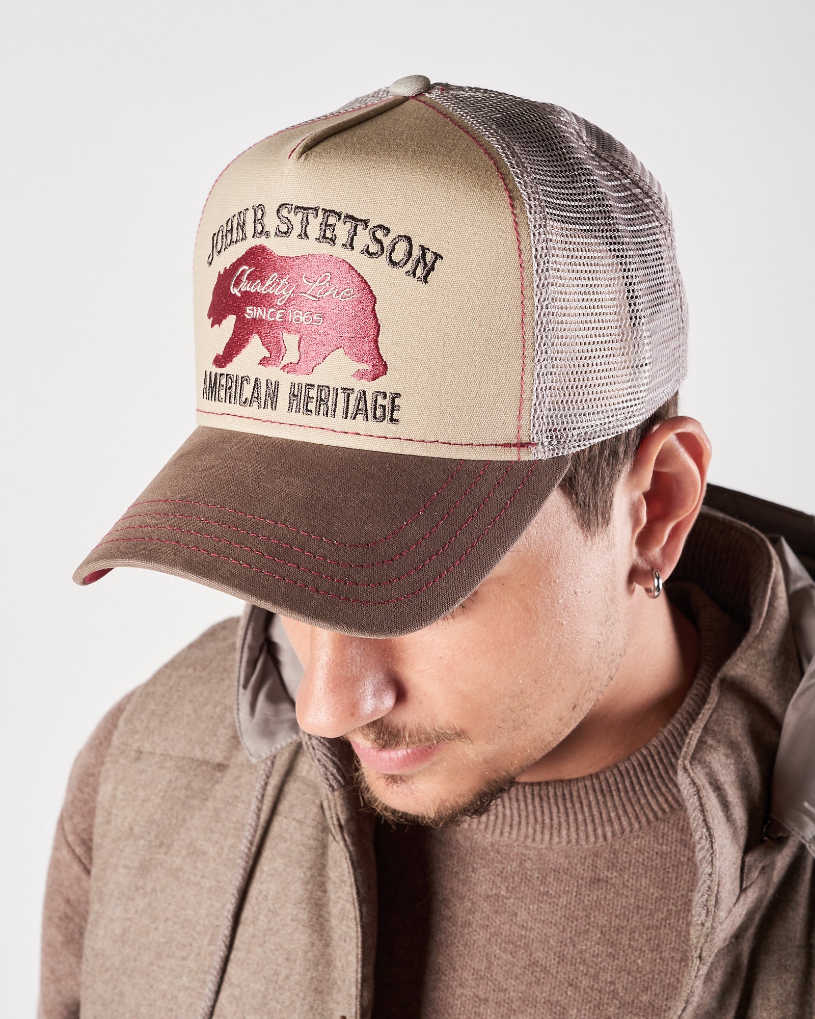 Cappello Stetson bicolor