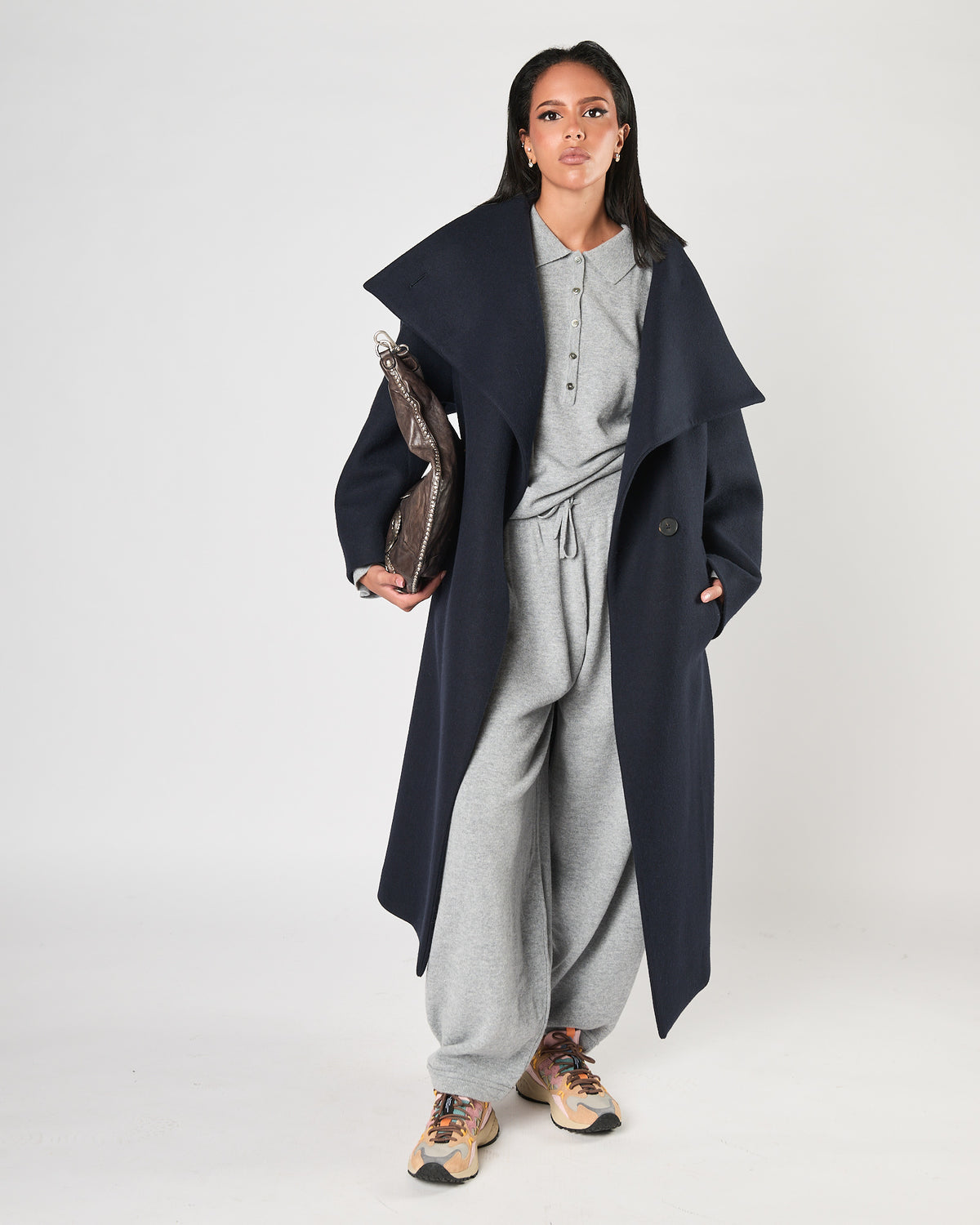Cappotto Tela9 over blu