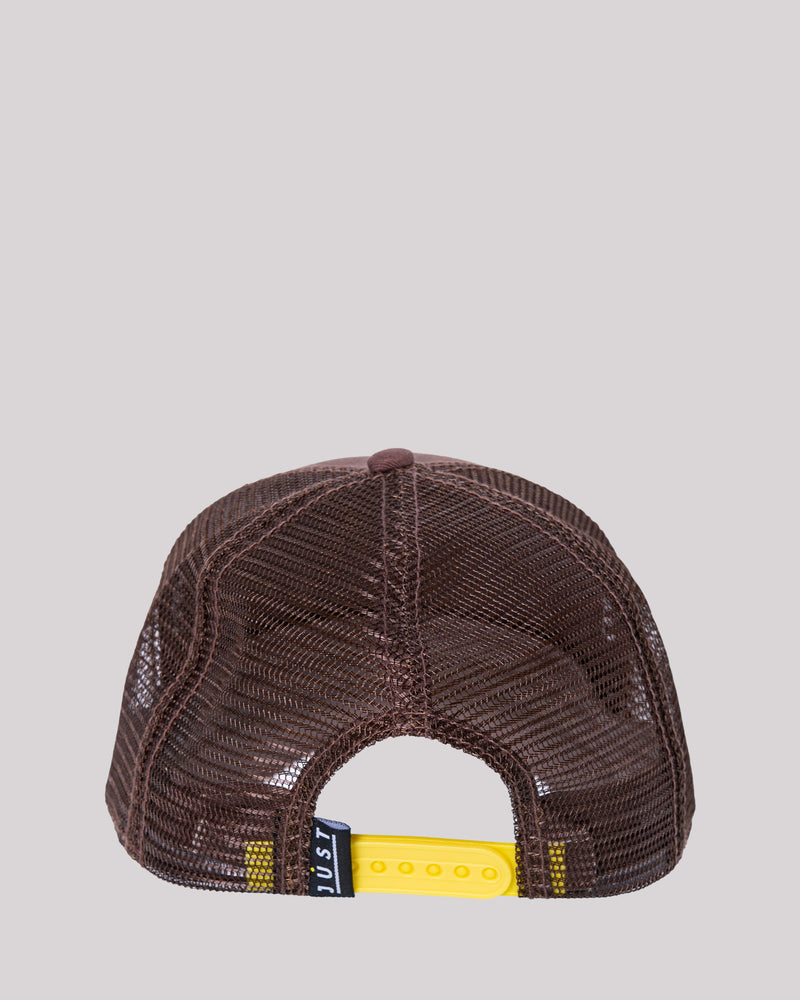 Cappello trucker con patch intercambiabile