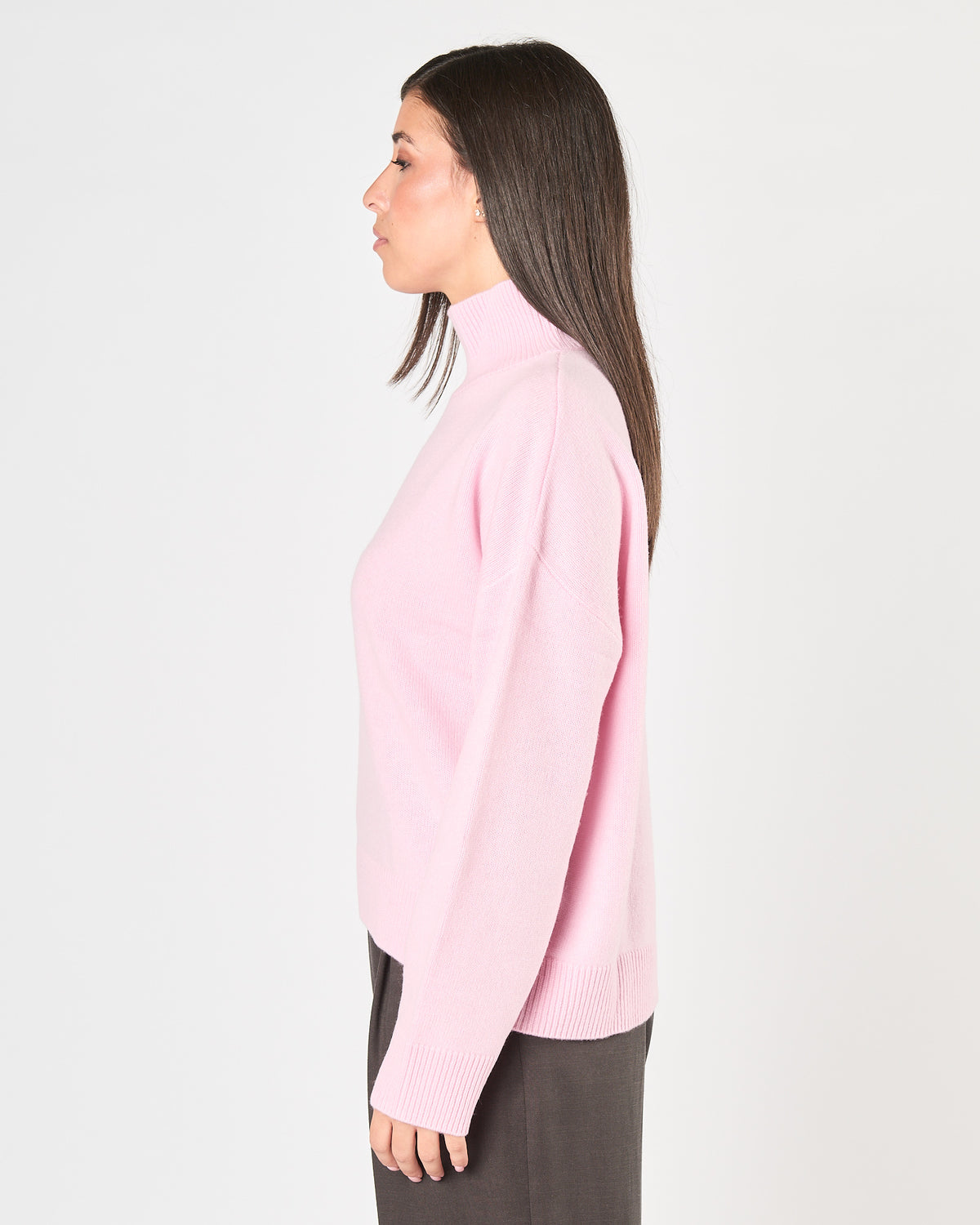 Maglia Since're Paris collo alto pink