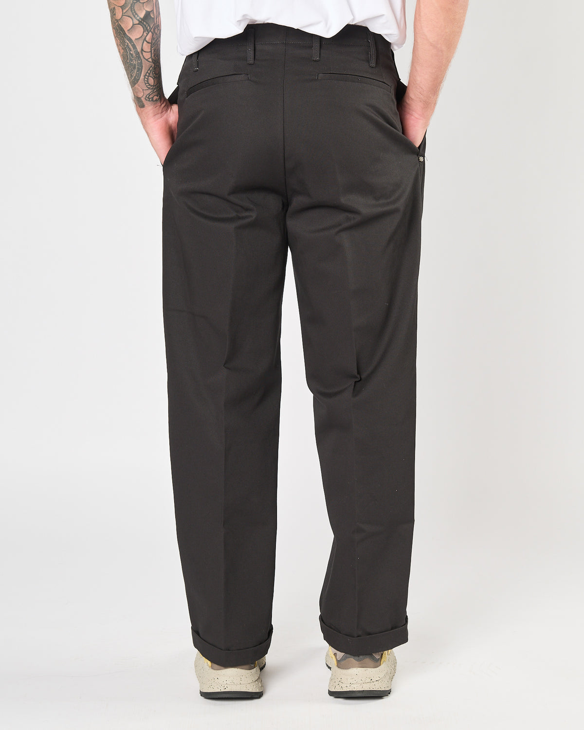 Pantalone Telacruda doppia pences nero