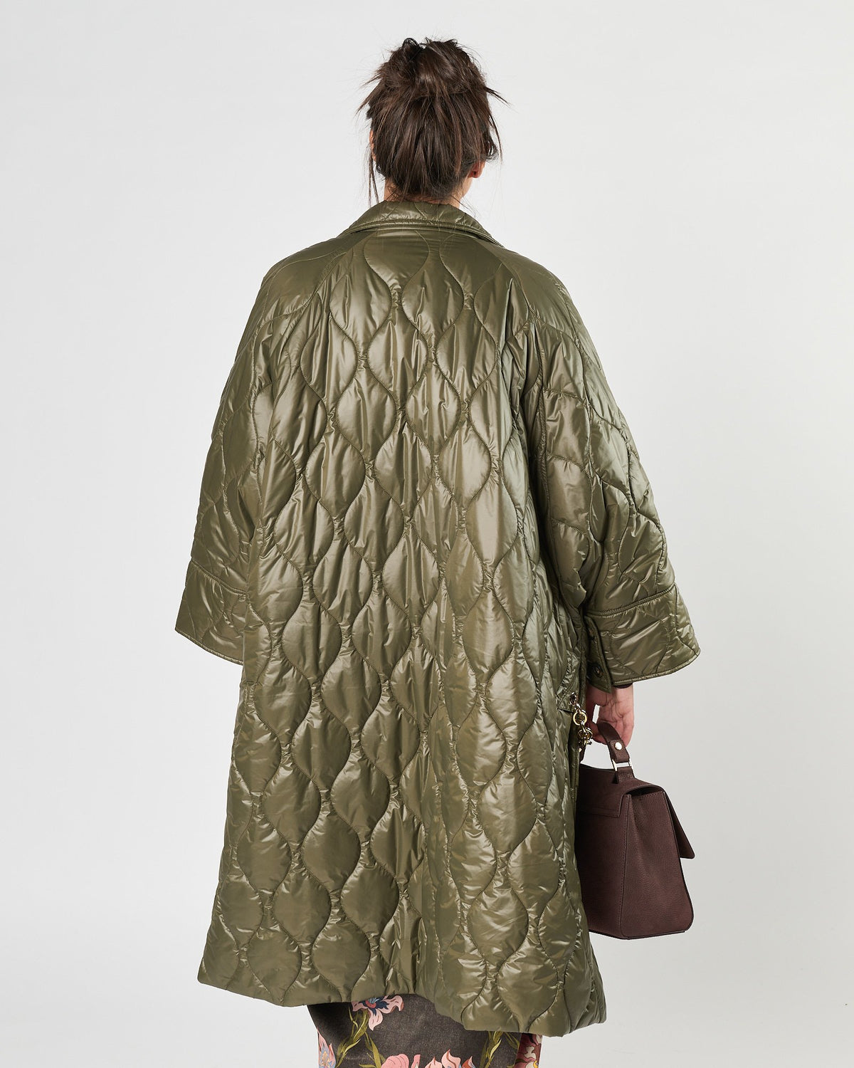 Piumino Bazar Deluxe over trapuntato verde