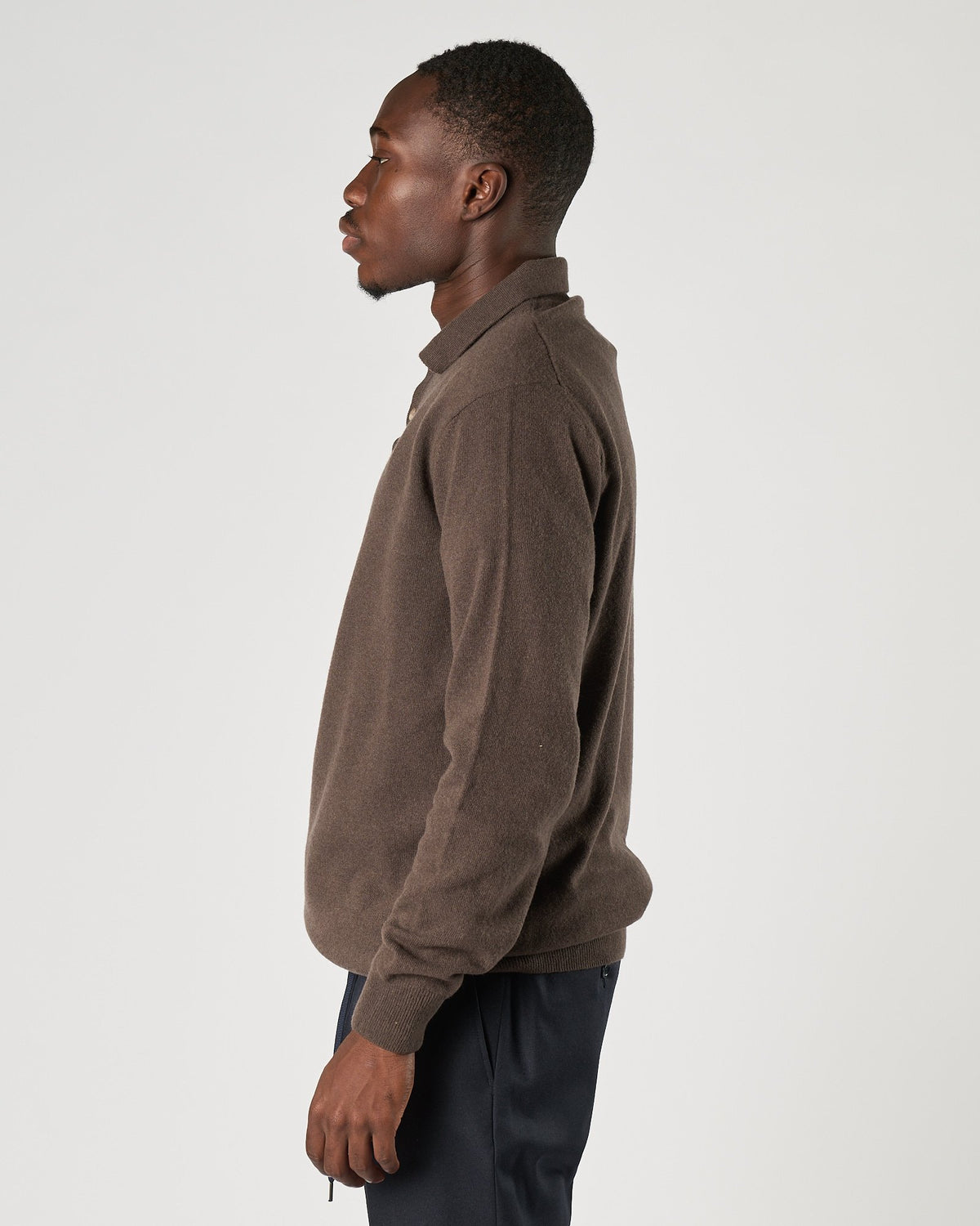 Polo Aimé in maglia visone