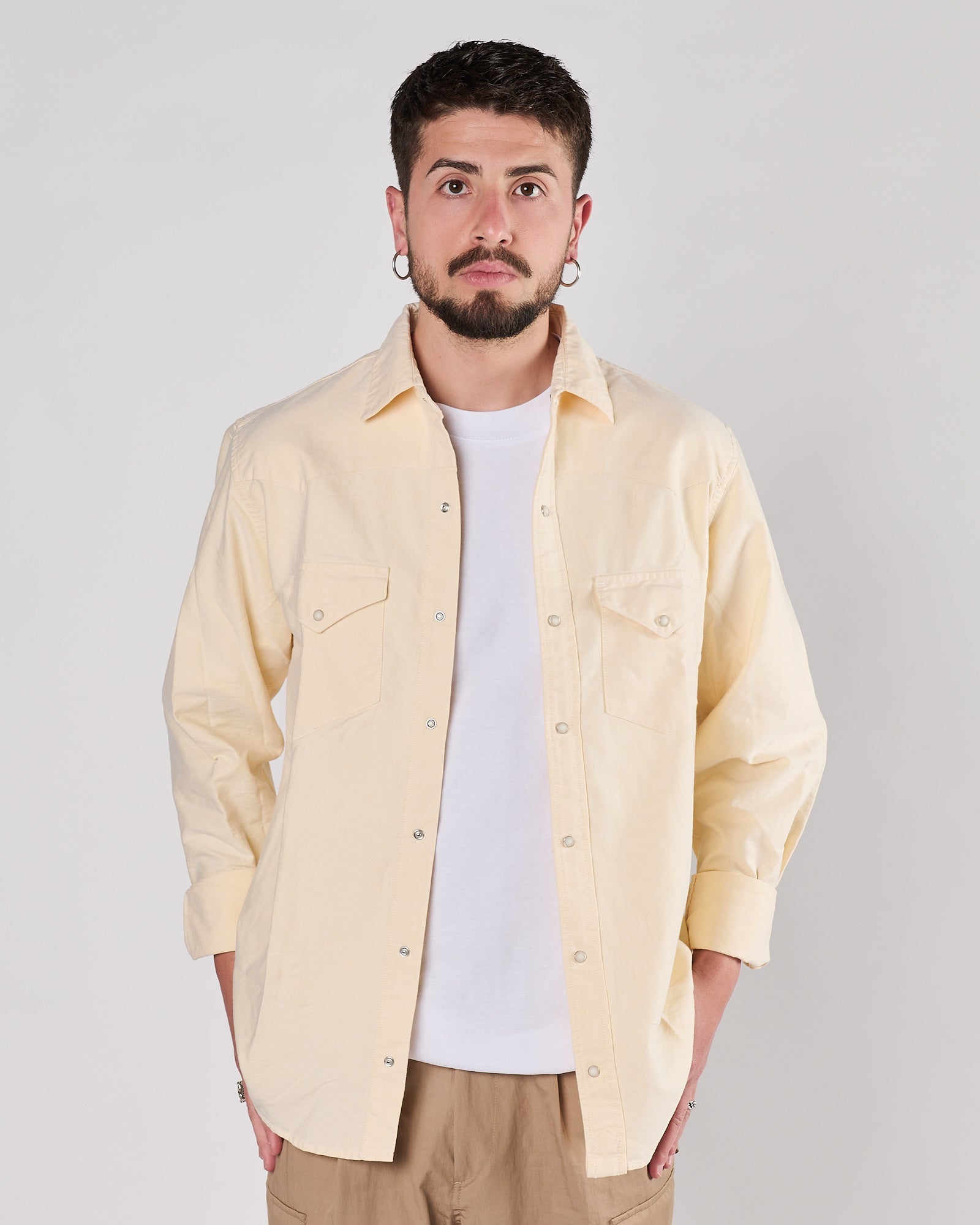 Camicia Chesapeake's oxfort light yellow