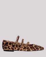 Ballerina Cheville cavallino leopardato