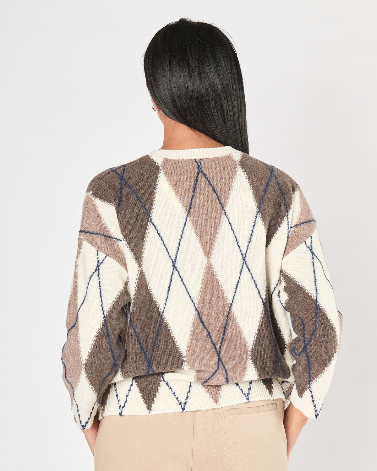 Maglia Majestic fantasia a rombi