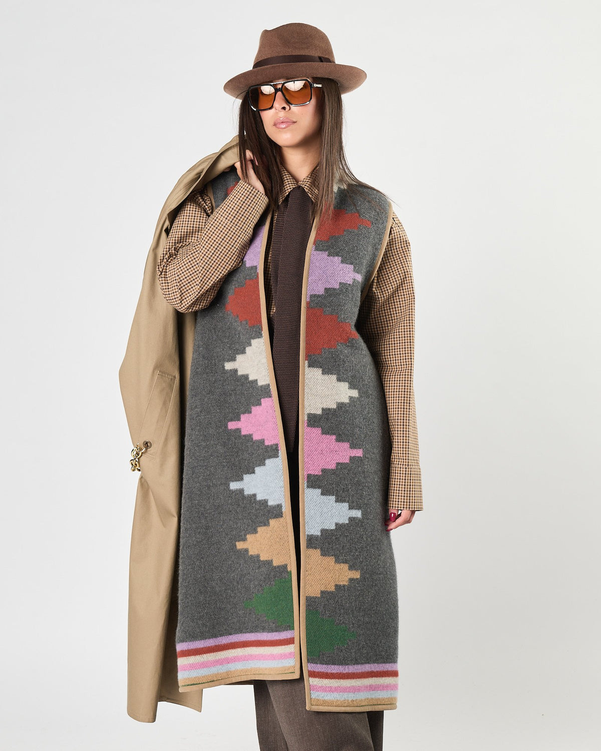 Cappotto Bazar Deluxe over trench beige