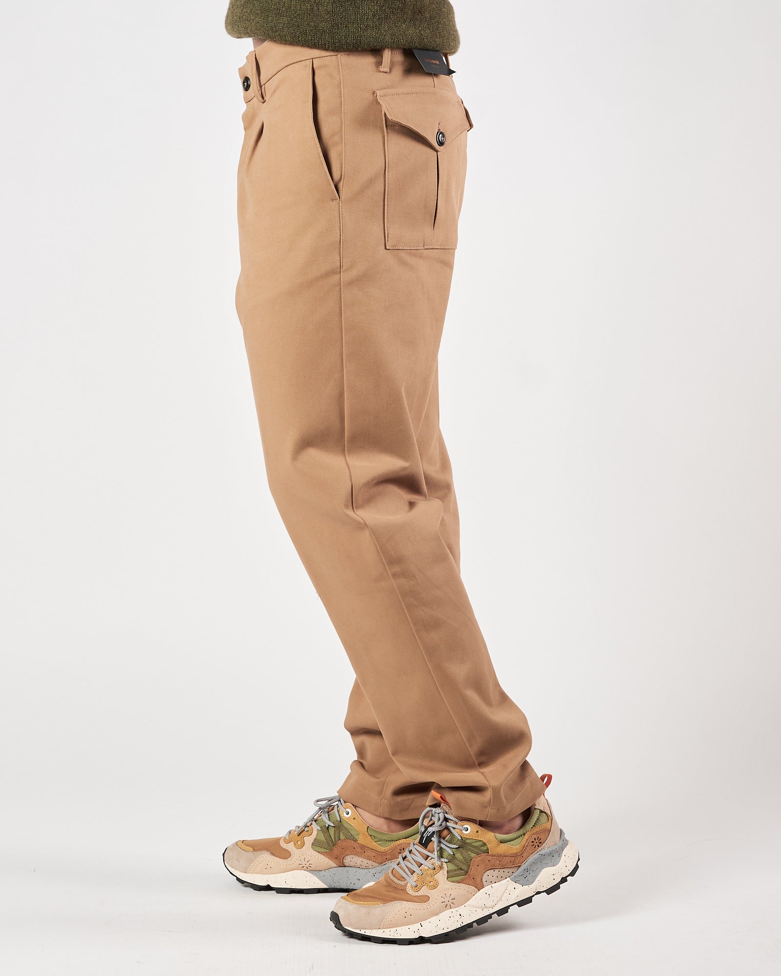 Pantalone Officina36 morbido cammello