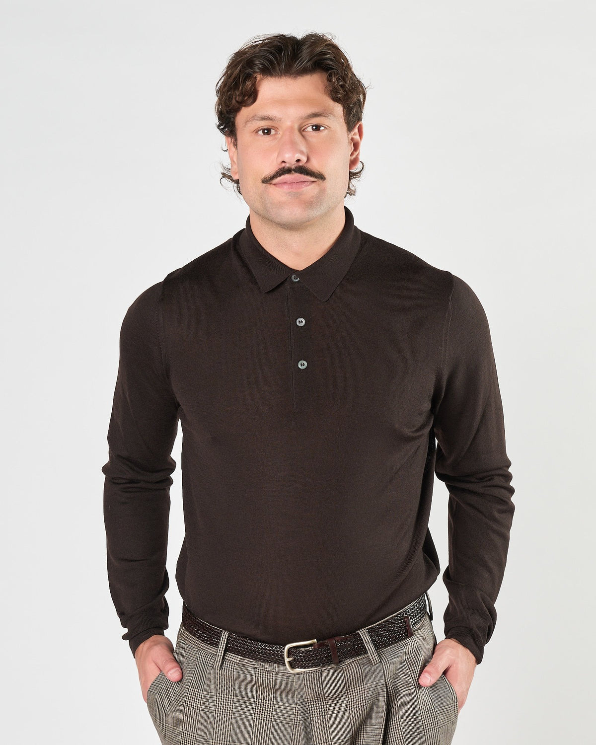 Polo A|STORE in maglia moro