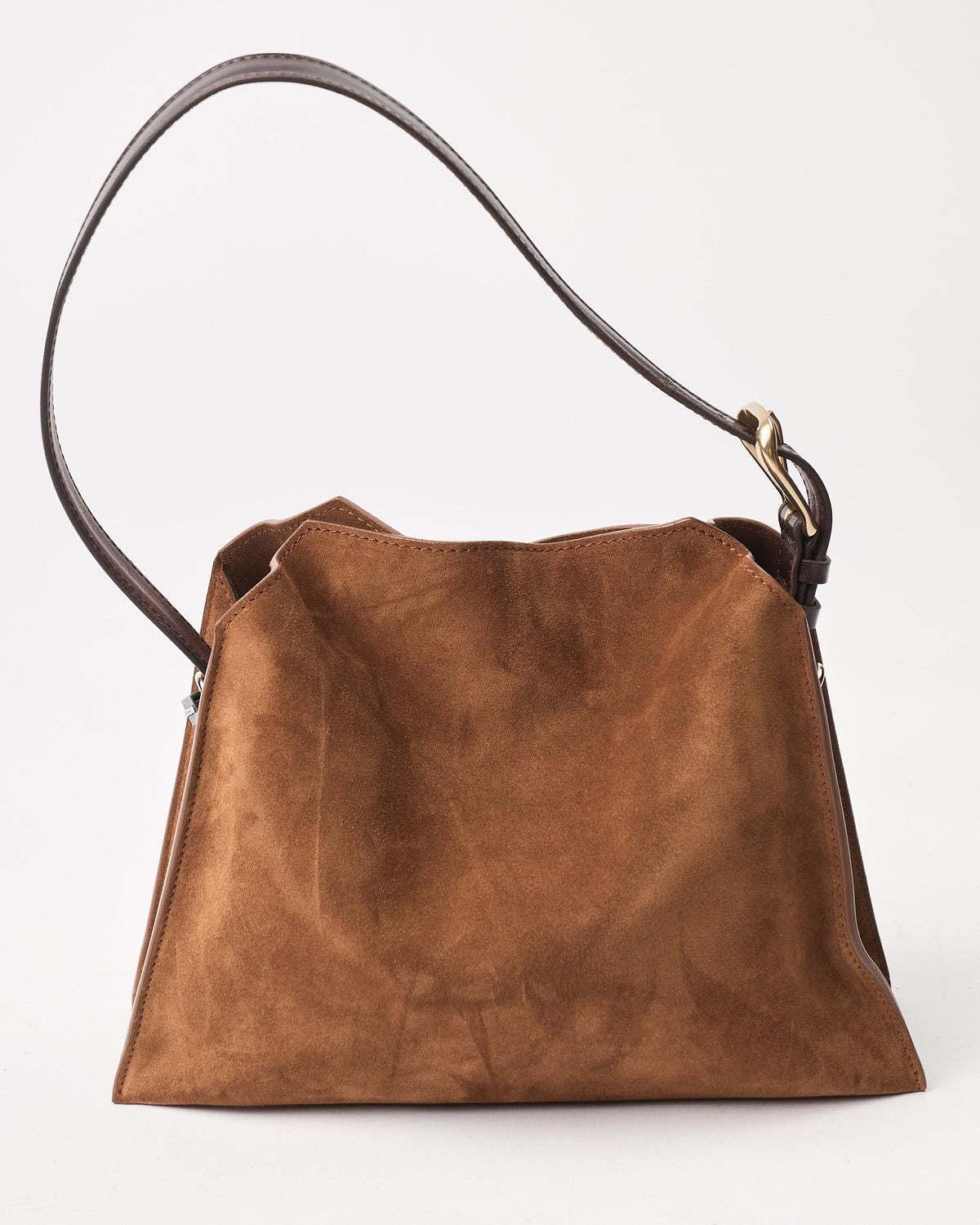 Borsa Orciani Trinity S peach oro tabacco
