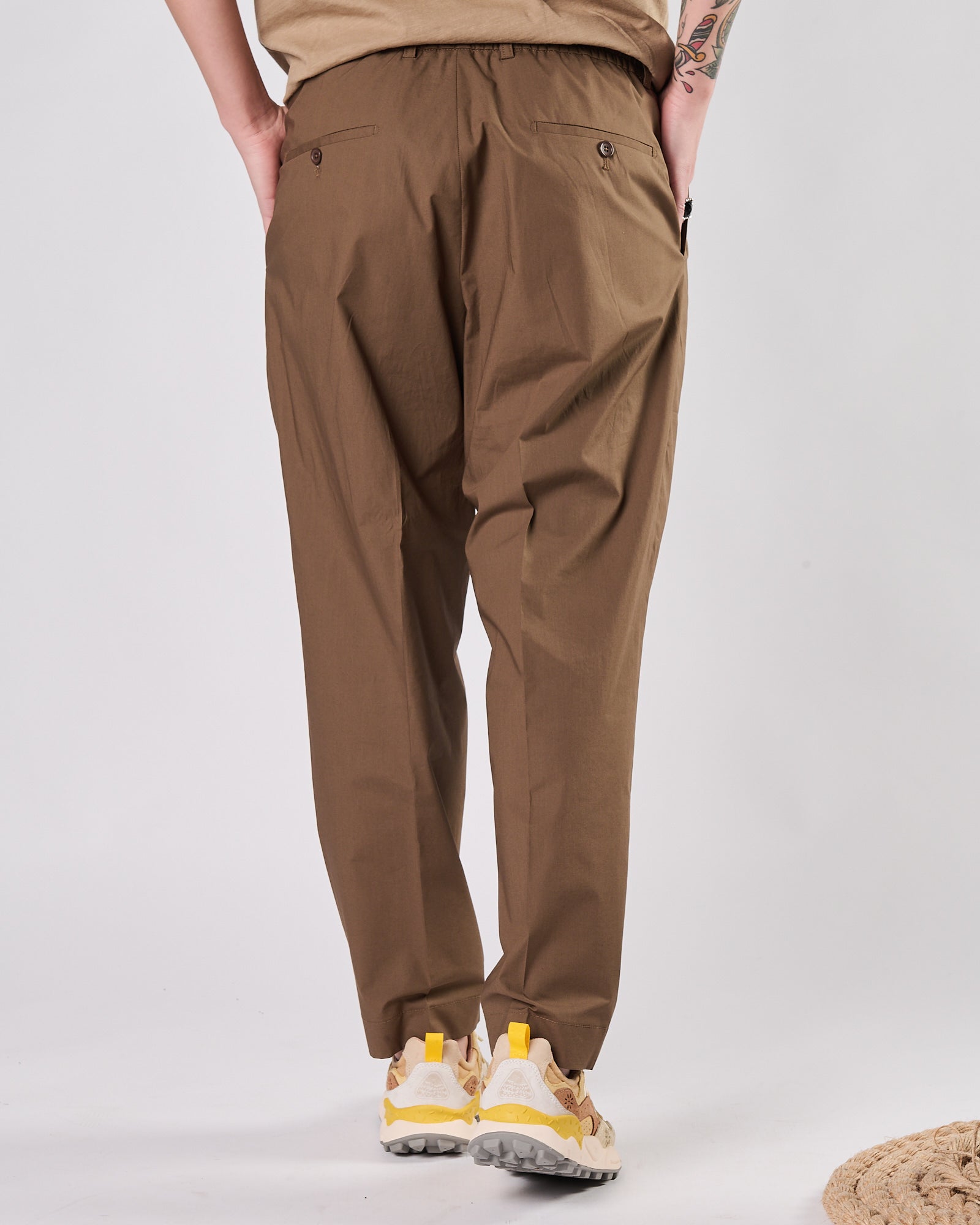 Pantalone A|STORE  con pence tabacco