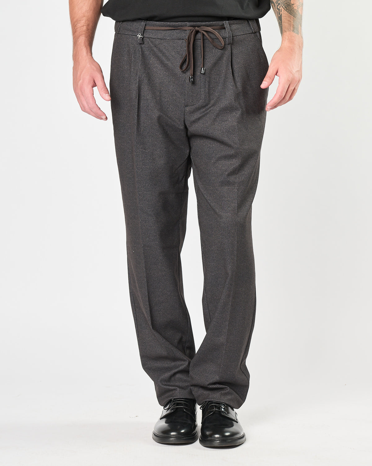 Pantalone Distretto12 fantasia principe di galles