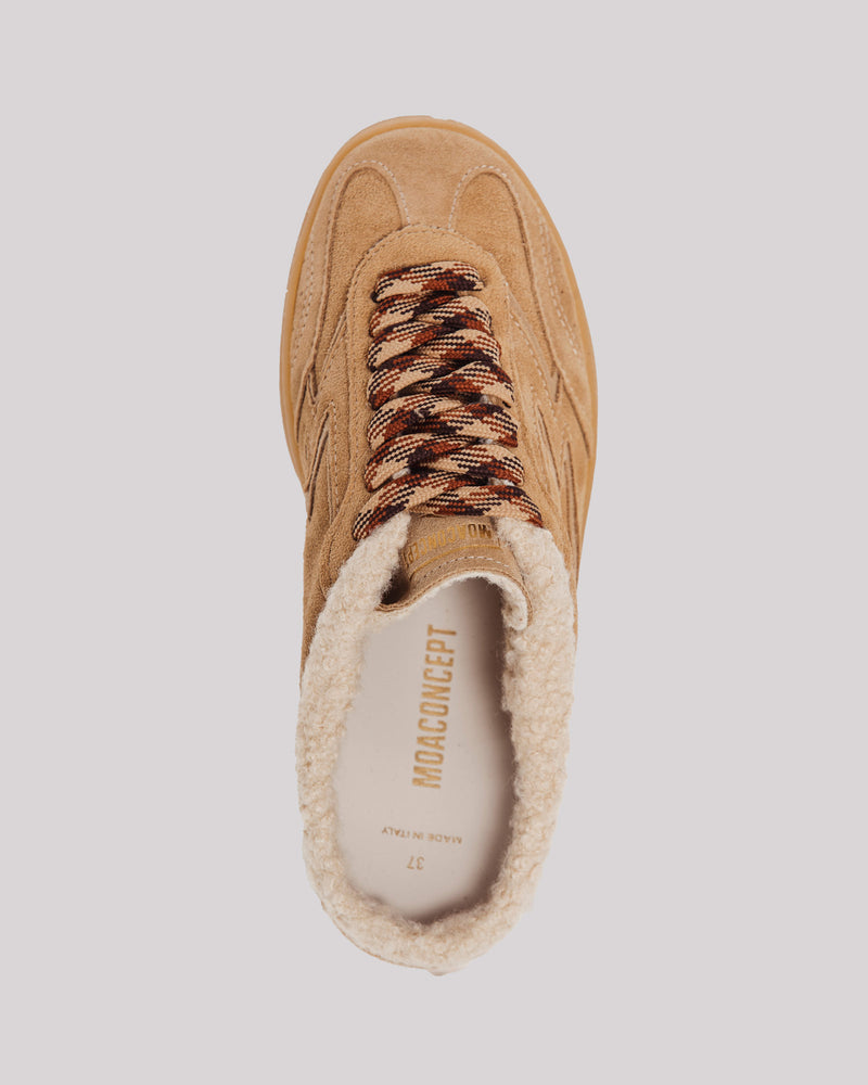 Sneaker Moaconcept  a ciabatta camel