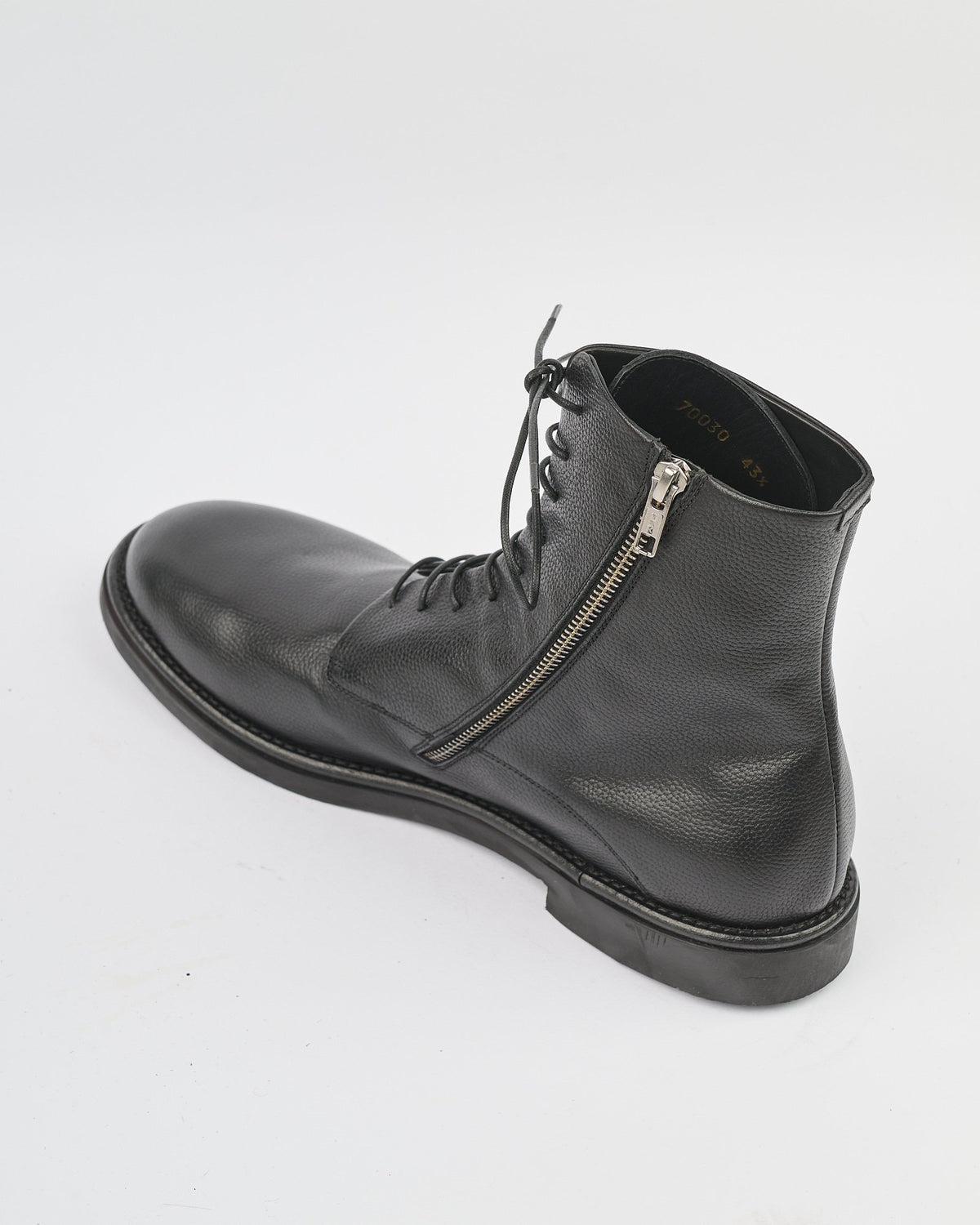 Anfibio Alexander Hotto in pelle nero