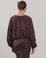 Bomber Actualee con paillettes