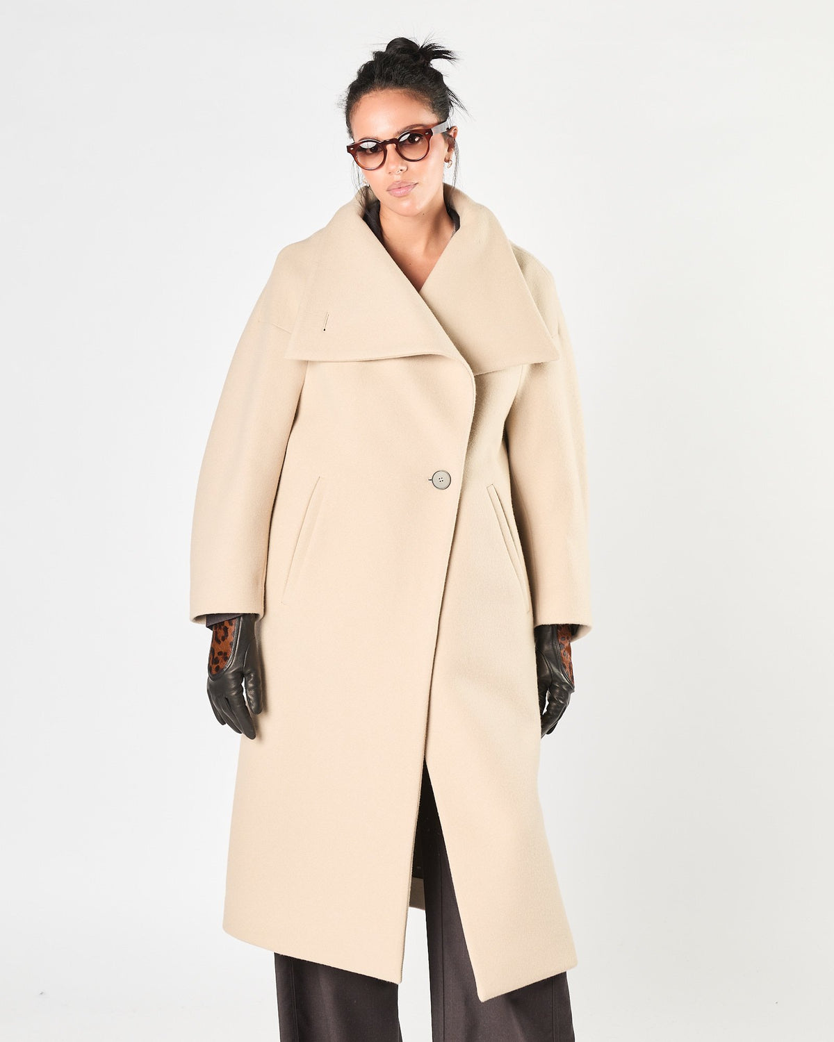 Cappotto Tela9 over beige