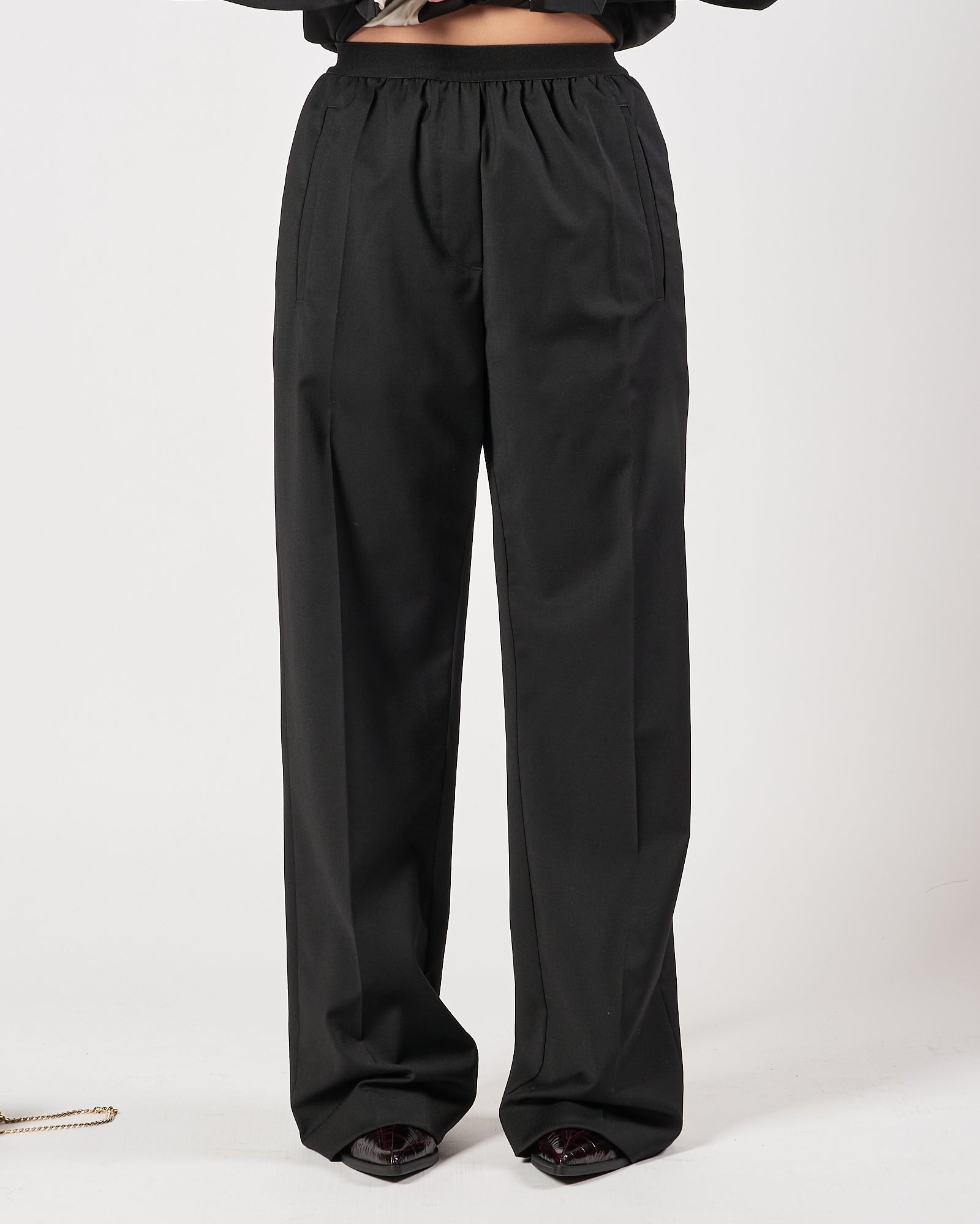 Pantalone Tela9 morbido nero