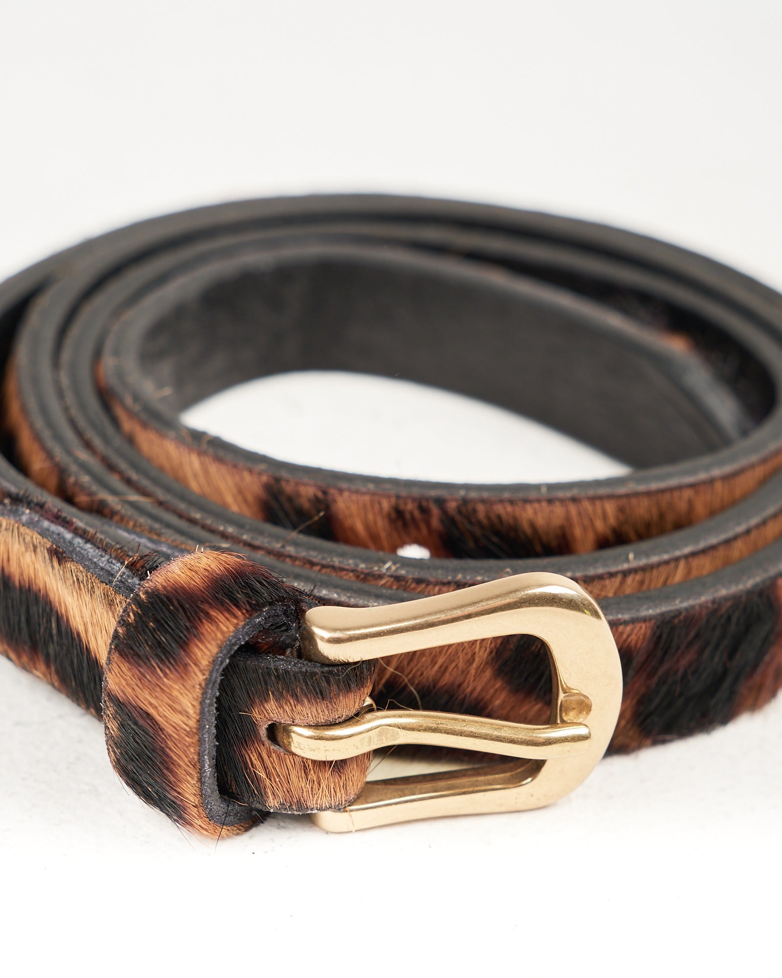 Cintura Alberto Luti in cavallino maculato