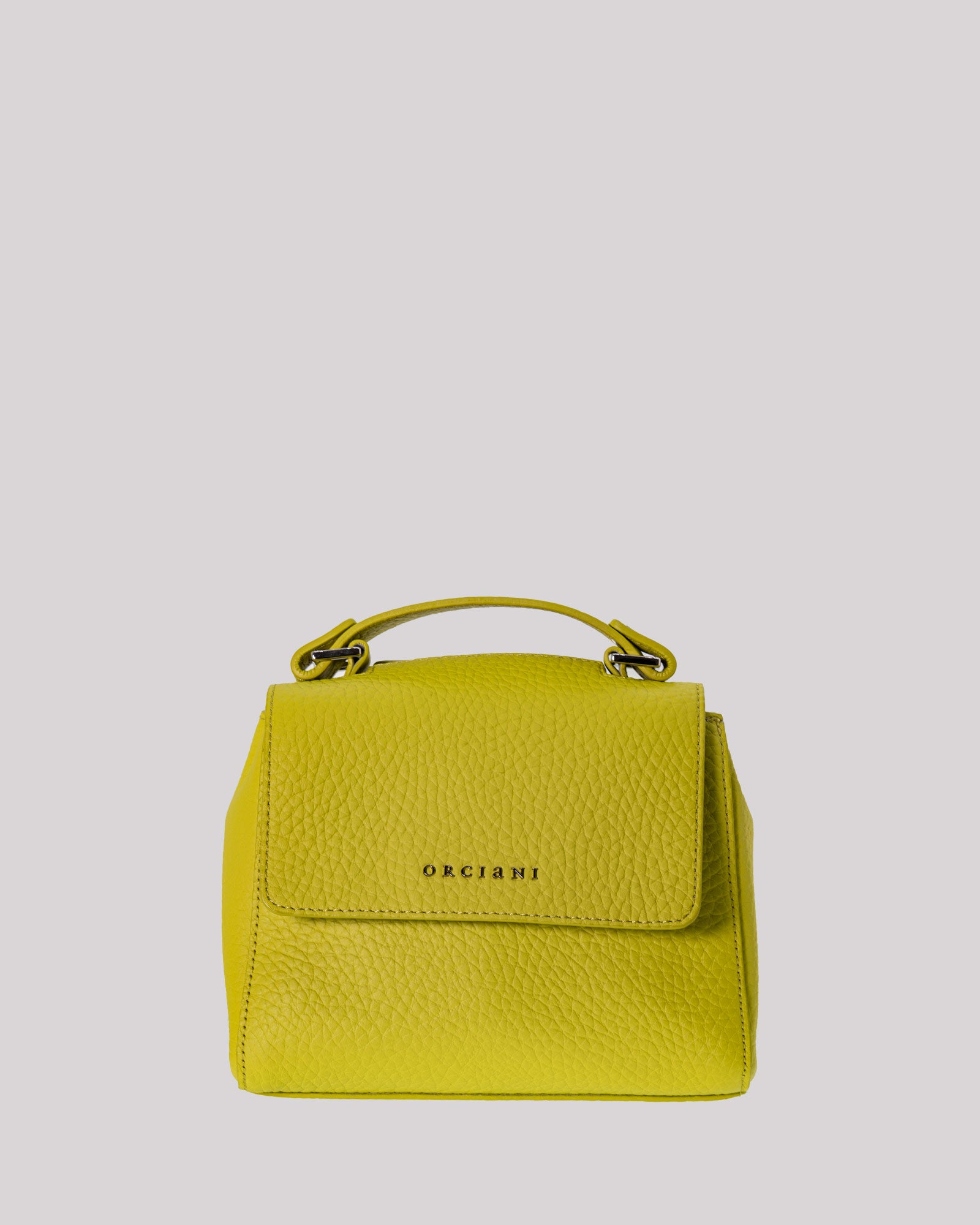 Borsa sveva mini giallo acido