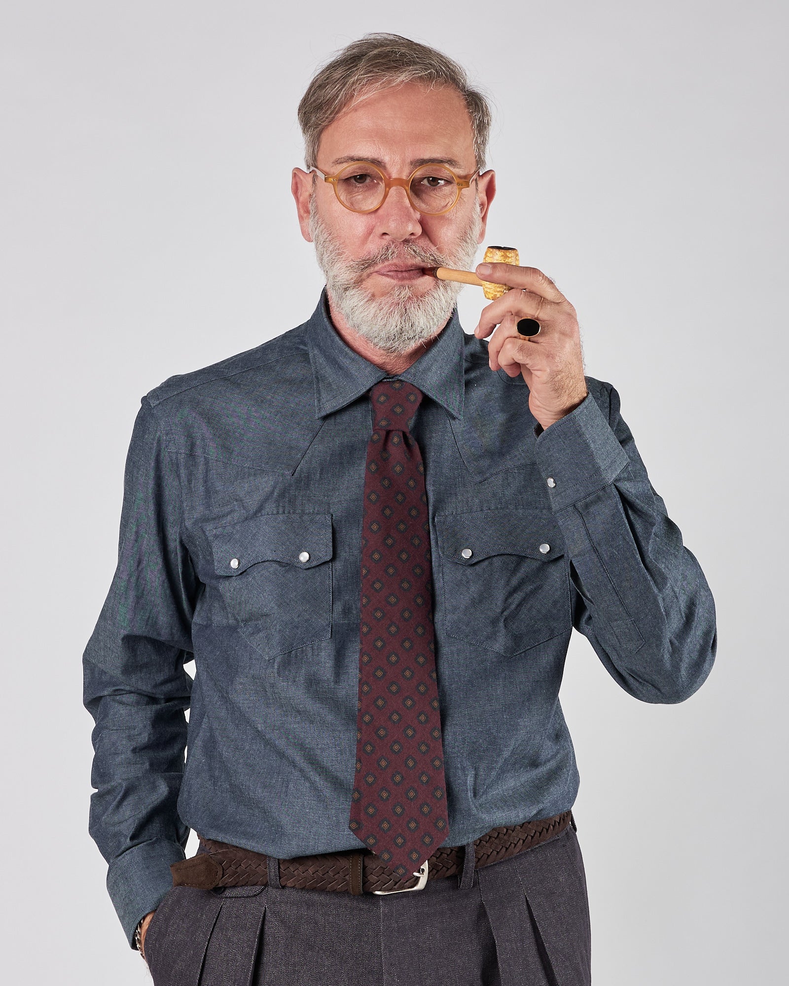 Camicia A|STORE in denim texana