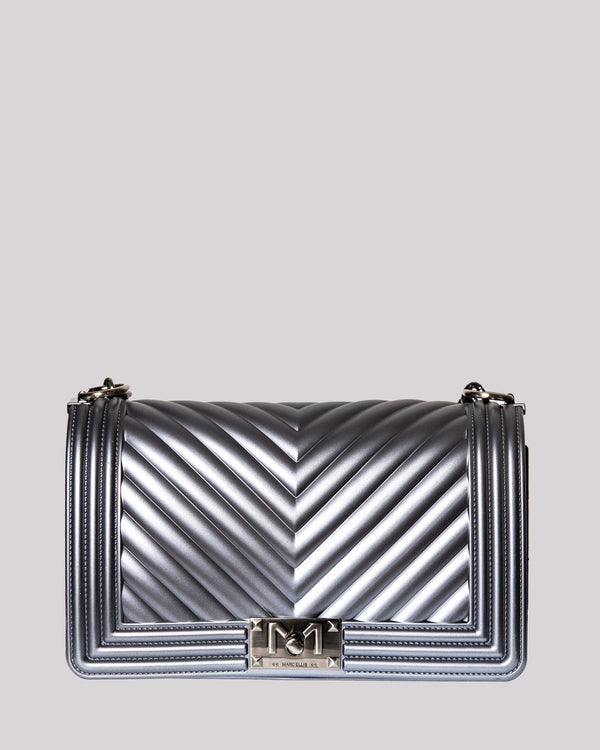 Borsa Marc Ellis flat gun metal