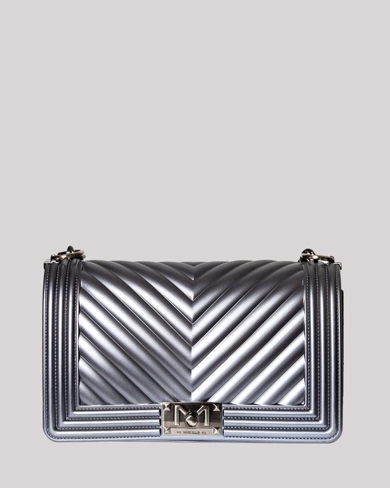 Borsa Marc Ellis flat gun metal