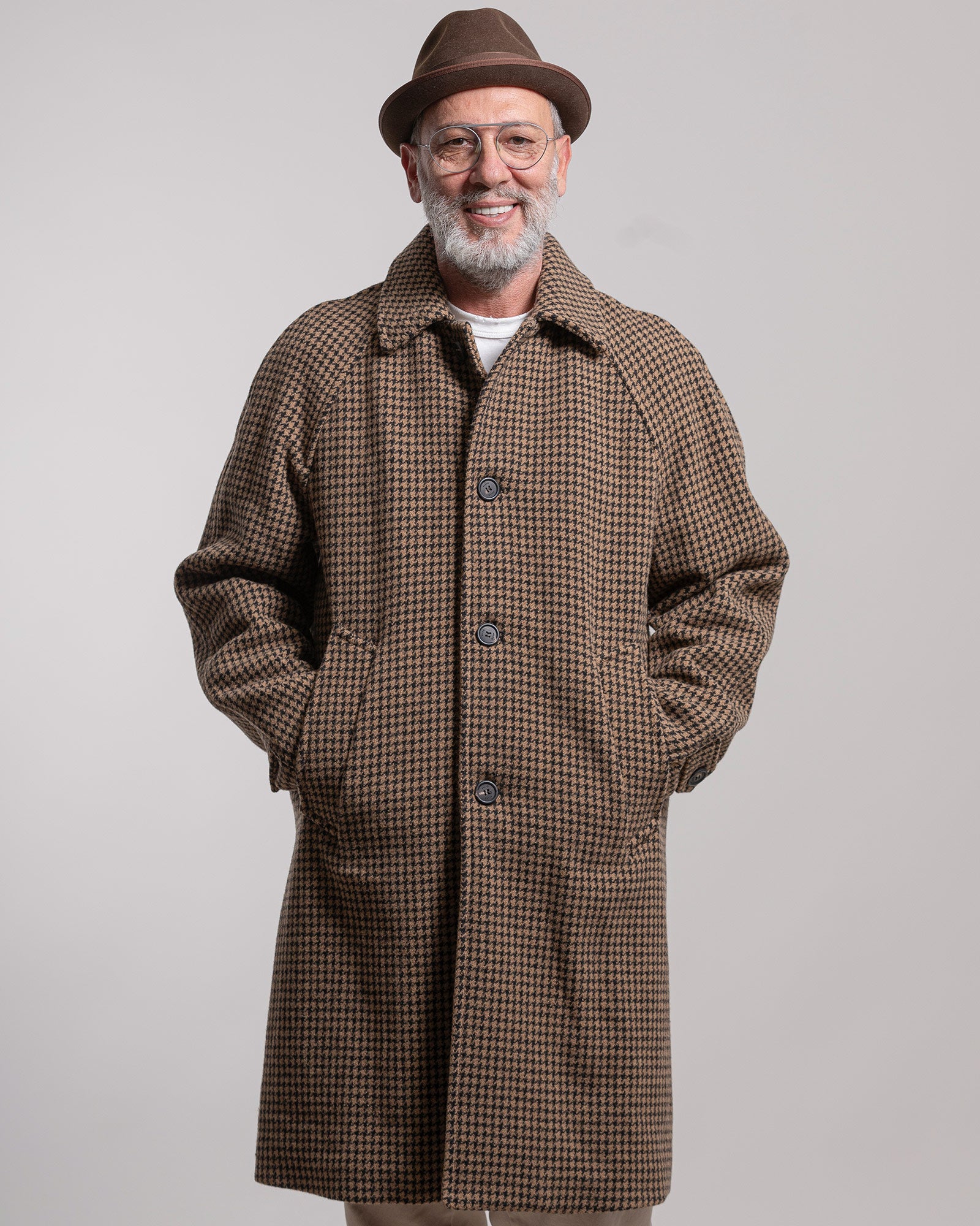 Cappotto Paltò in tweed