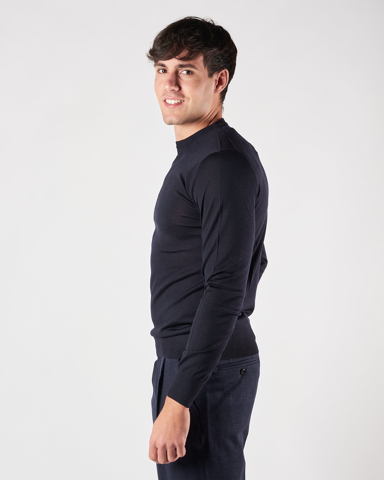 Maglia Lbm1911 girocollo blu