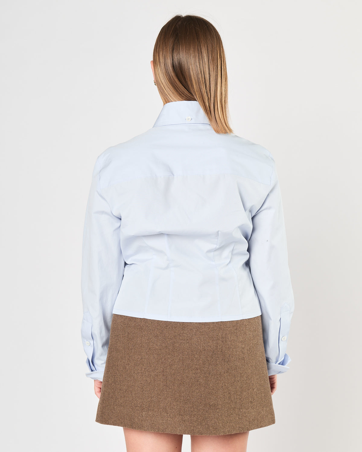 Camicia Tela9  button down celeste