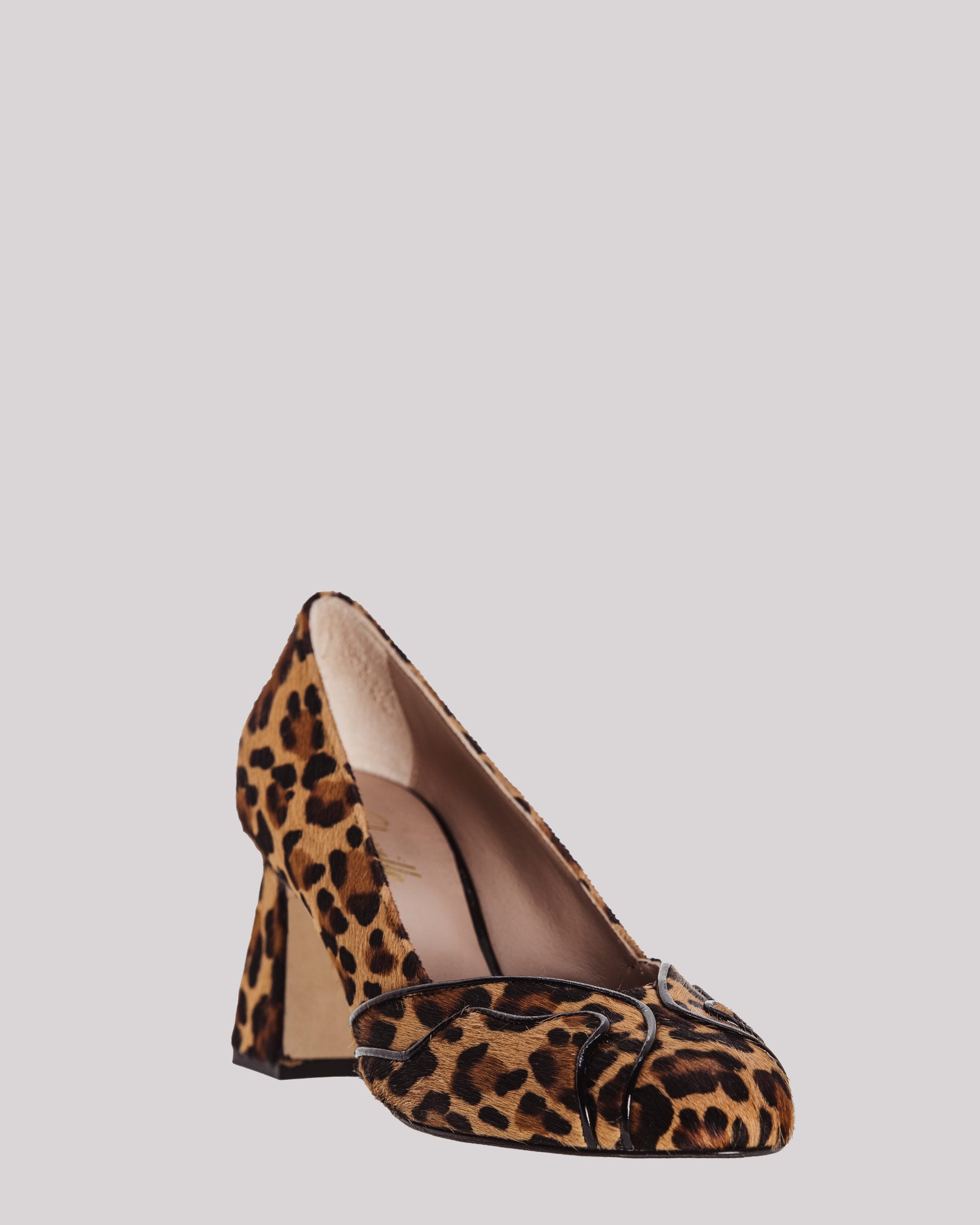 Décolleté Cheville cavallino leopardato