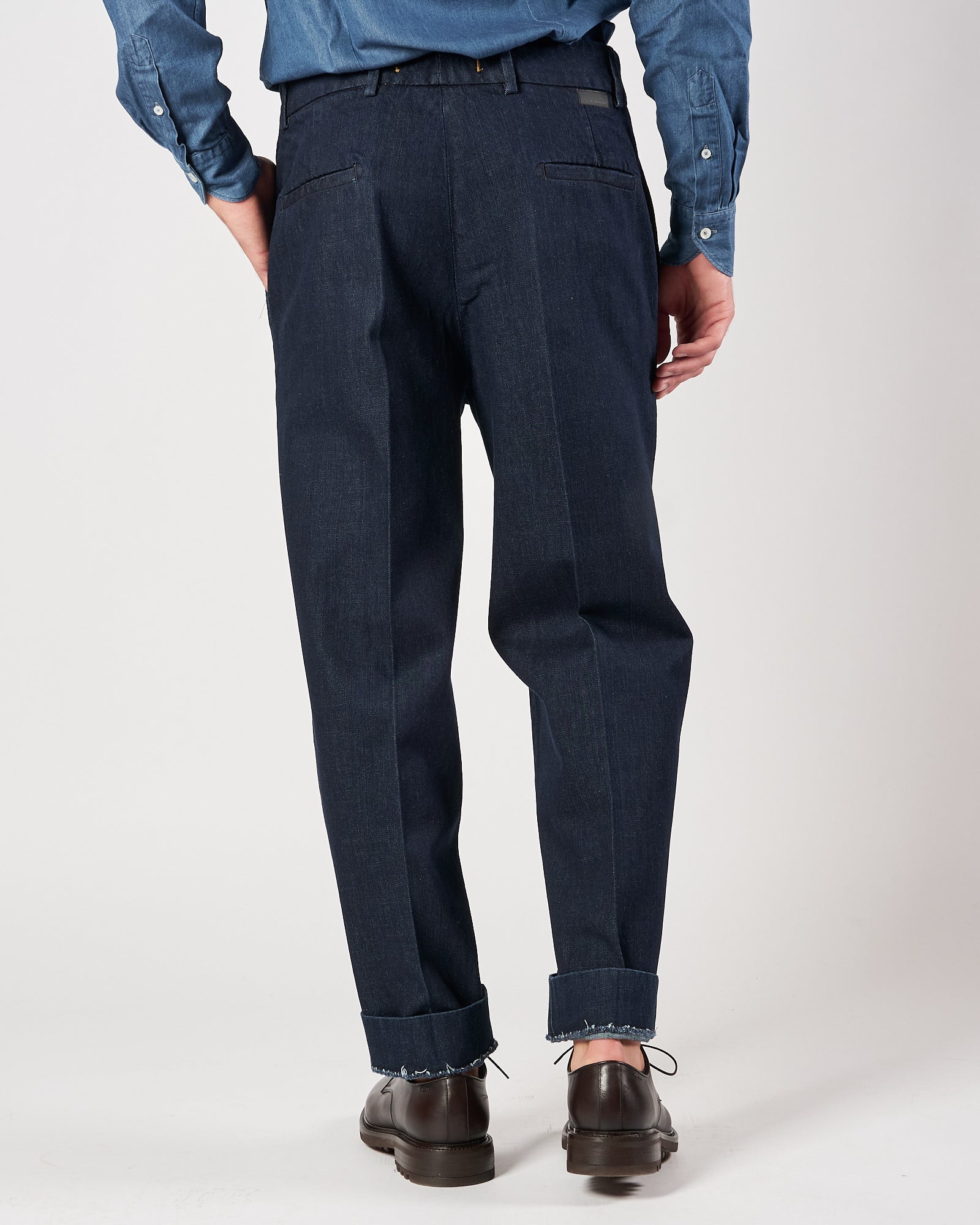 Jeans Bonheur over blu