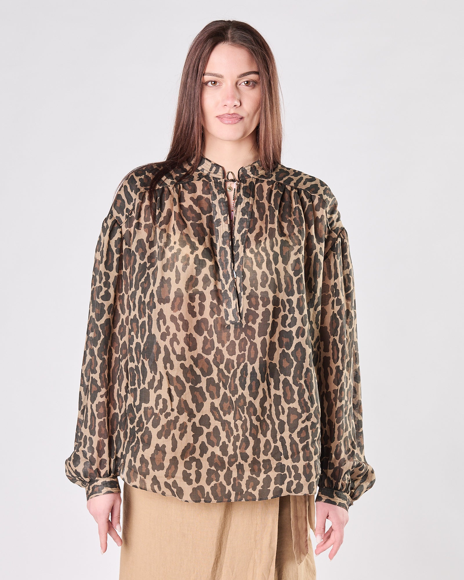 Camicia Bazar Deluxe fantasia leopard