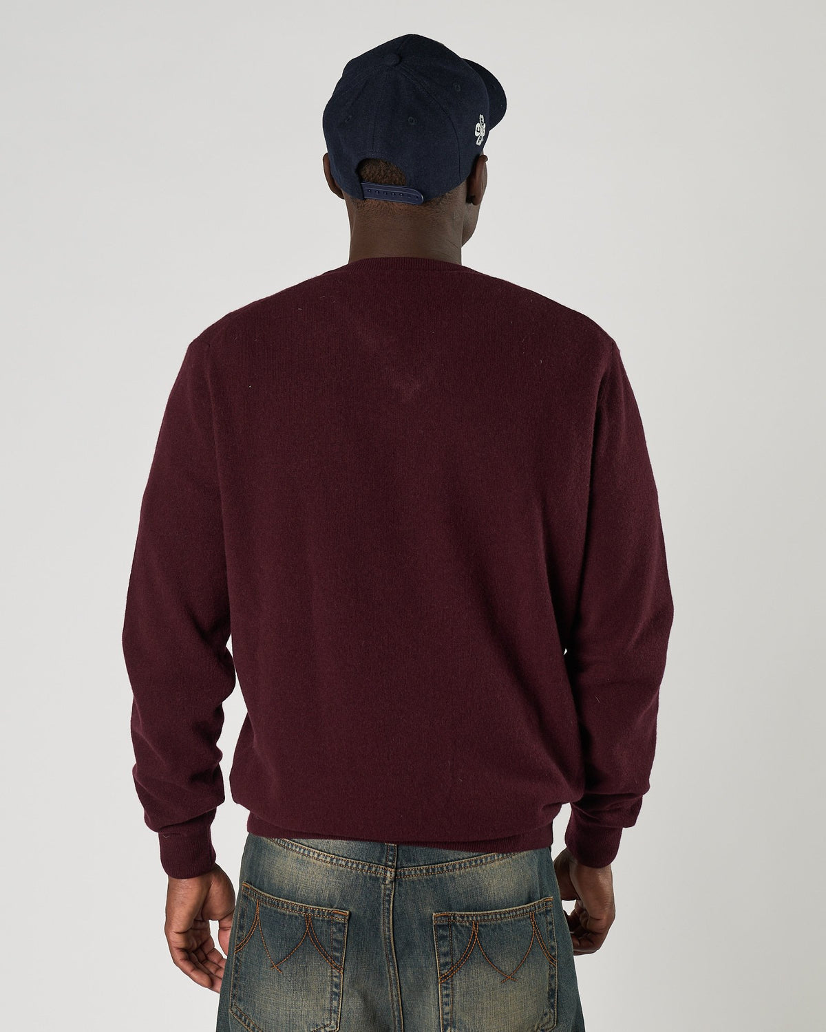 Maglia Aimé scollo v amarena