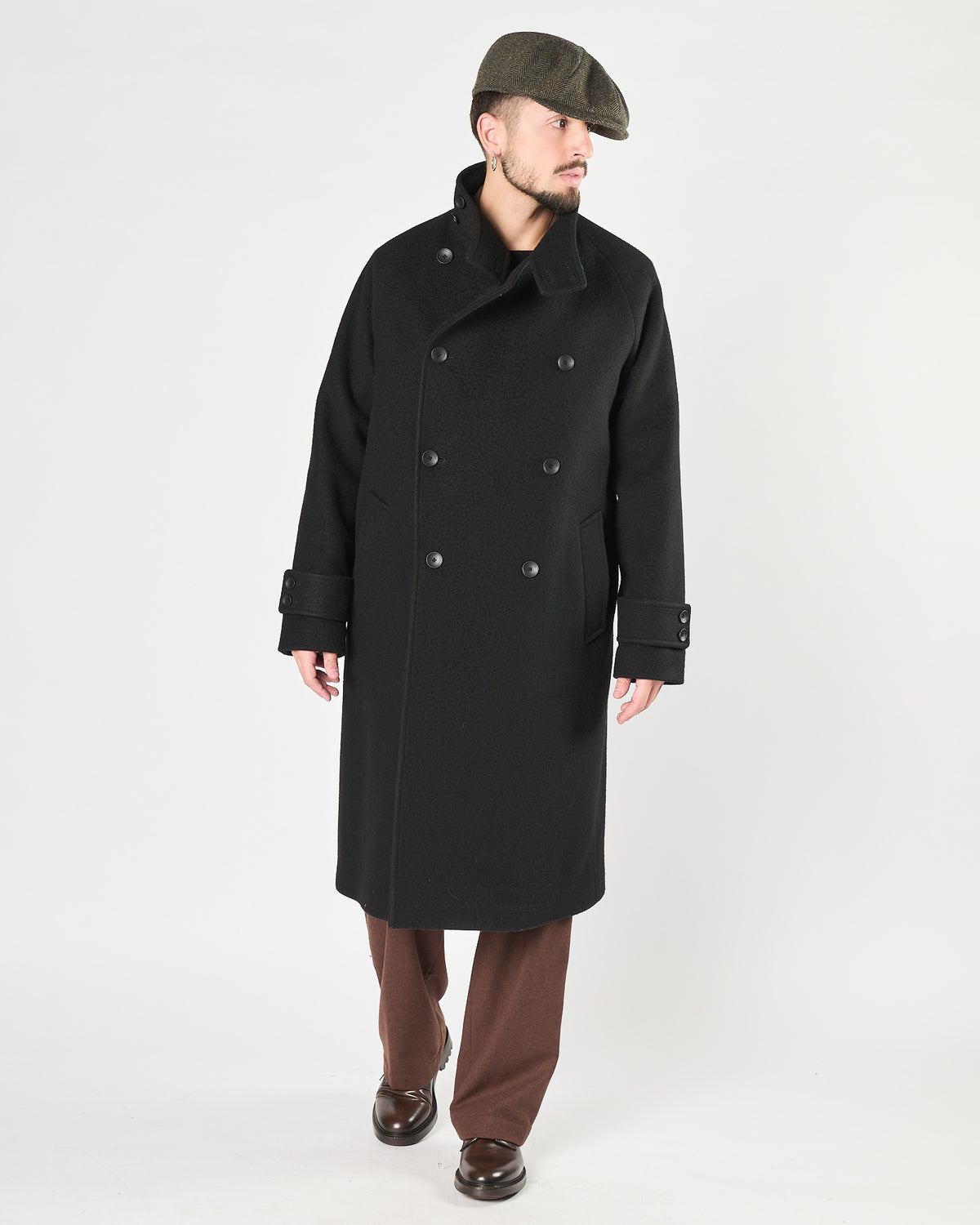 Cappotto Tagliatore doppio petto nero
